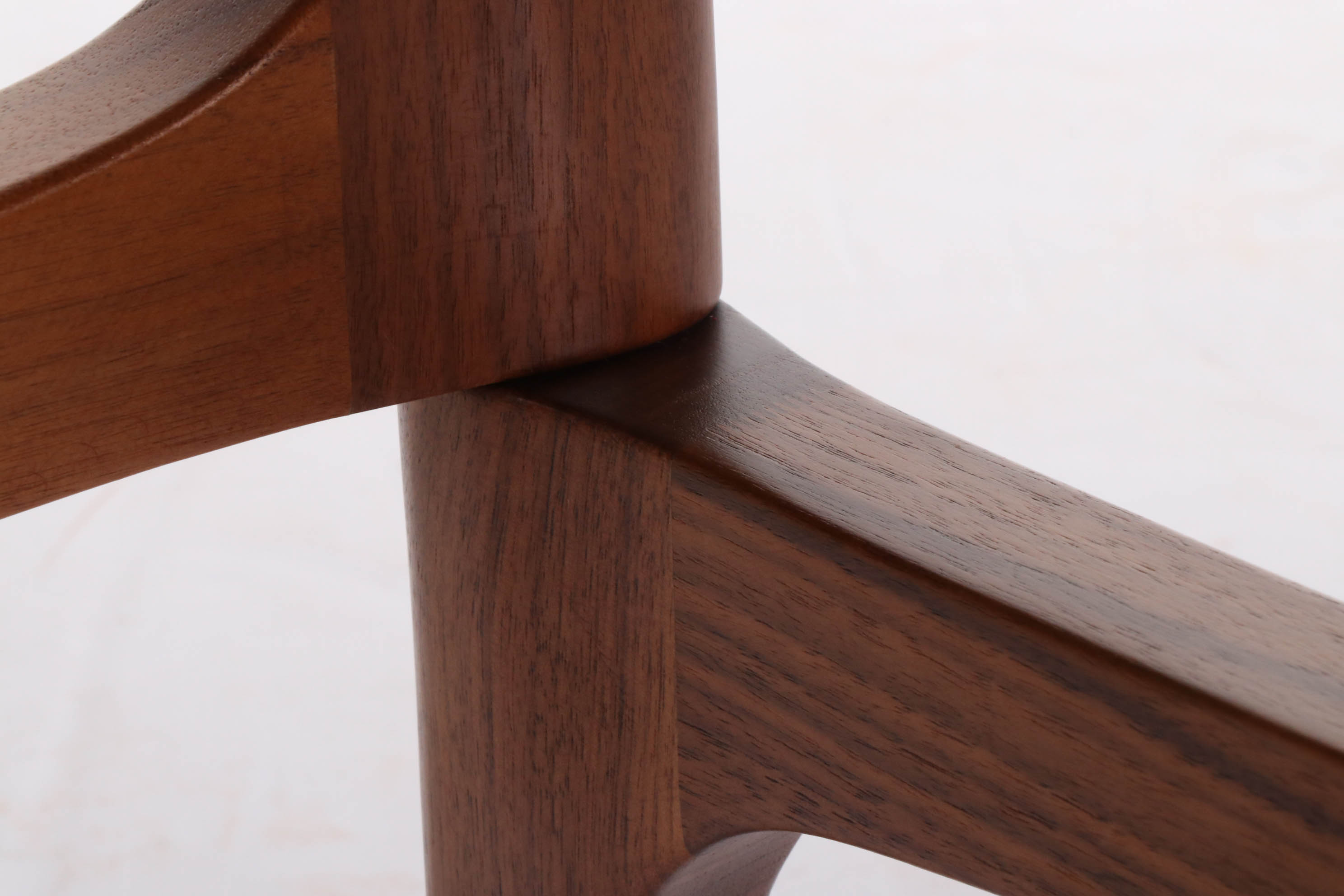 Stefano Bigi for Roche Bobois "Maya" Walnut and Glass End Table