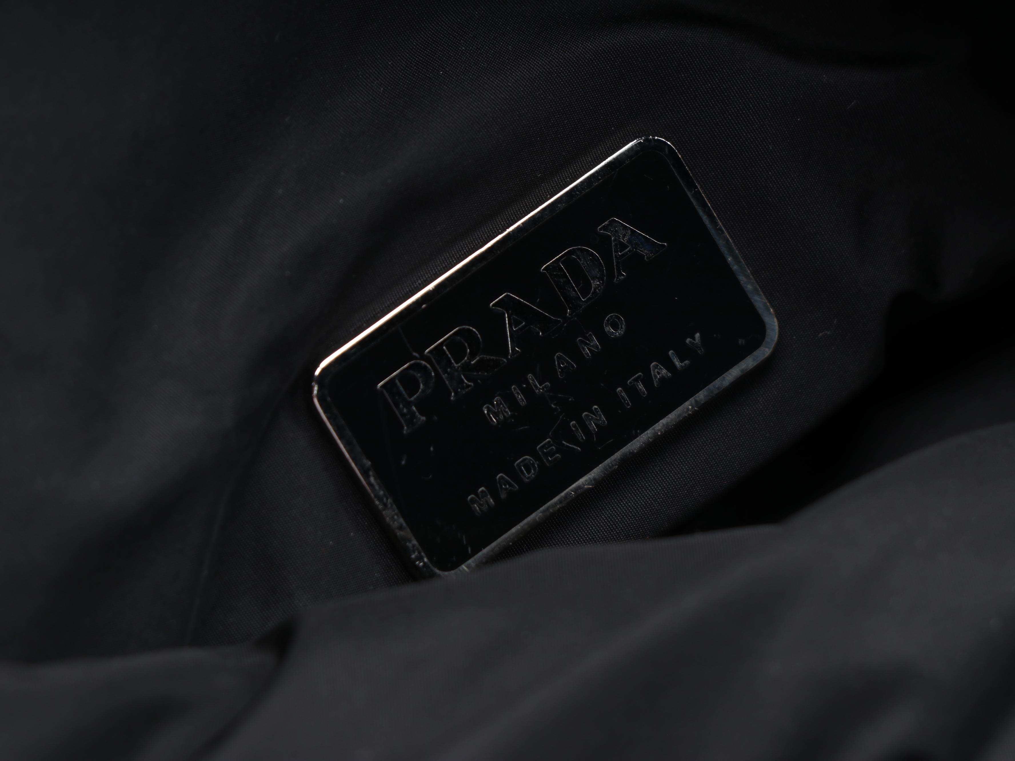 Prada Sport Black Nylon Backpack