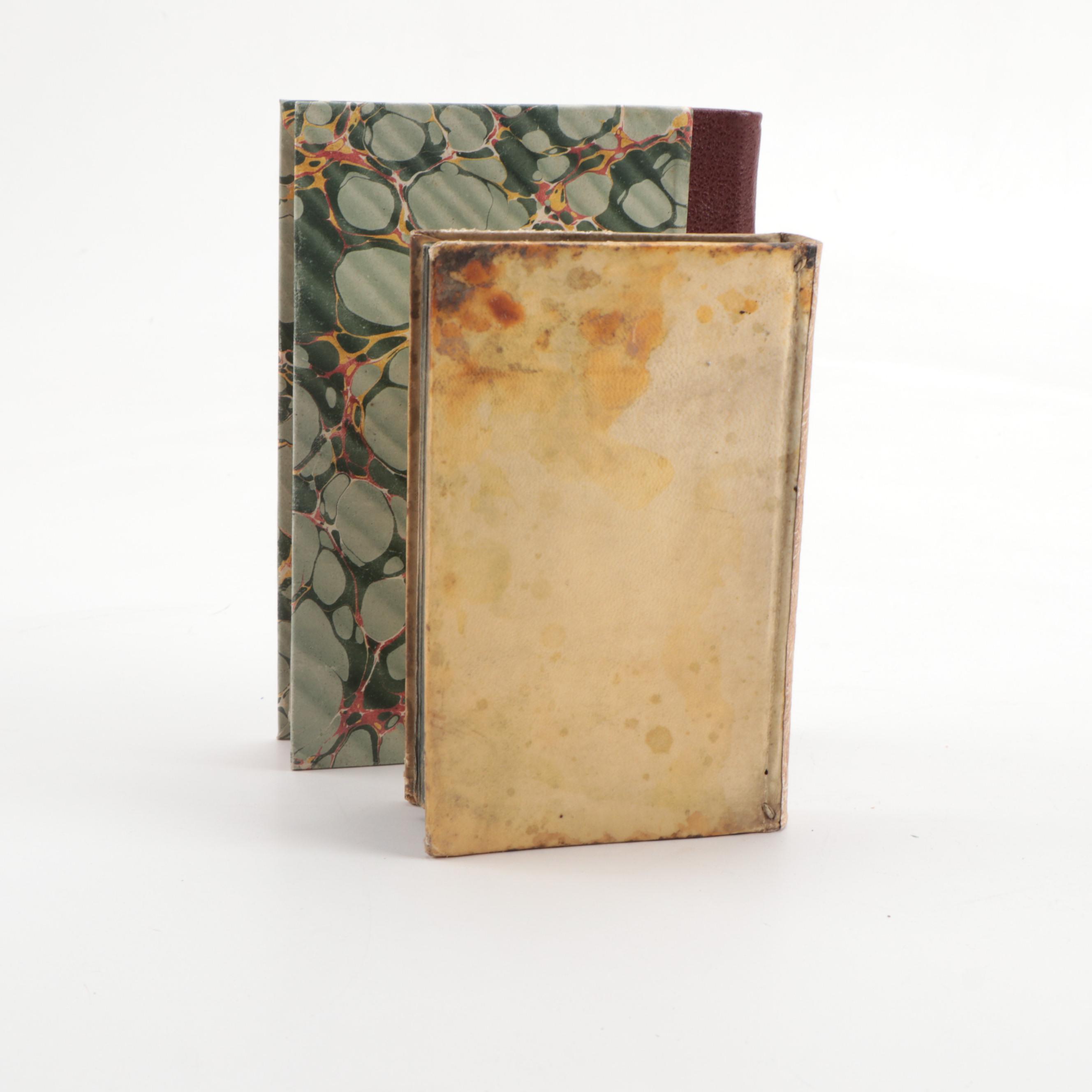 "Orationes et Carmina" by Beroaldus with "De Officiis" by Cicero, 1499 and 1560