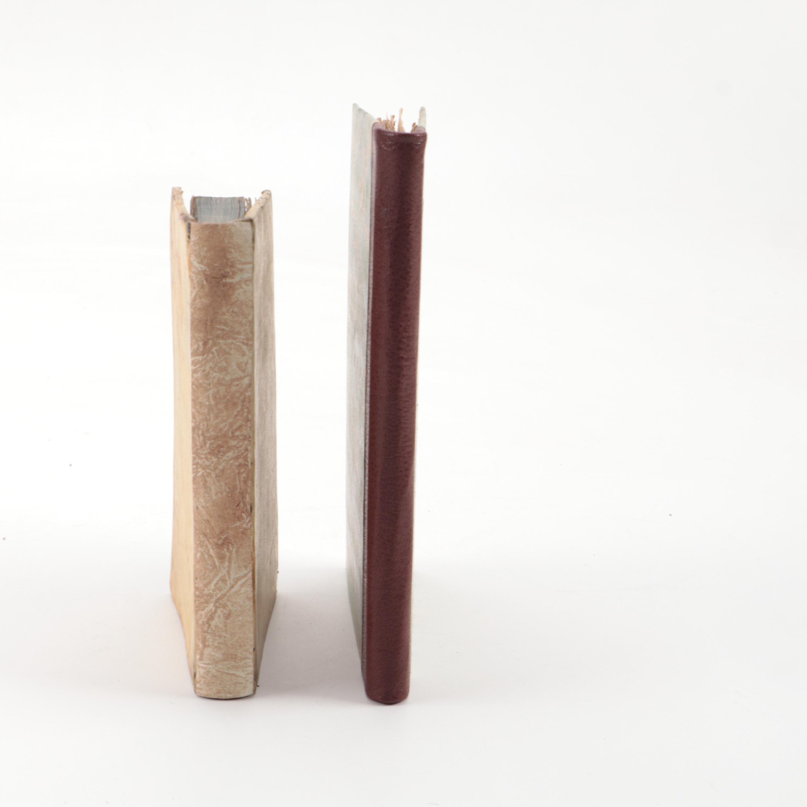 "Orationes et Carmina" by Beroaldus with "De Officiis" by Cicero, 1499 and 1560