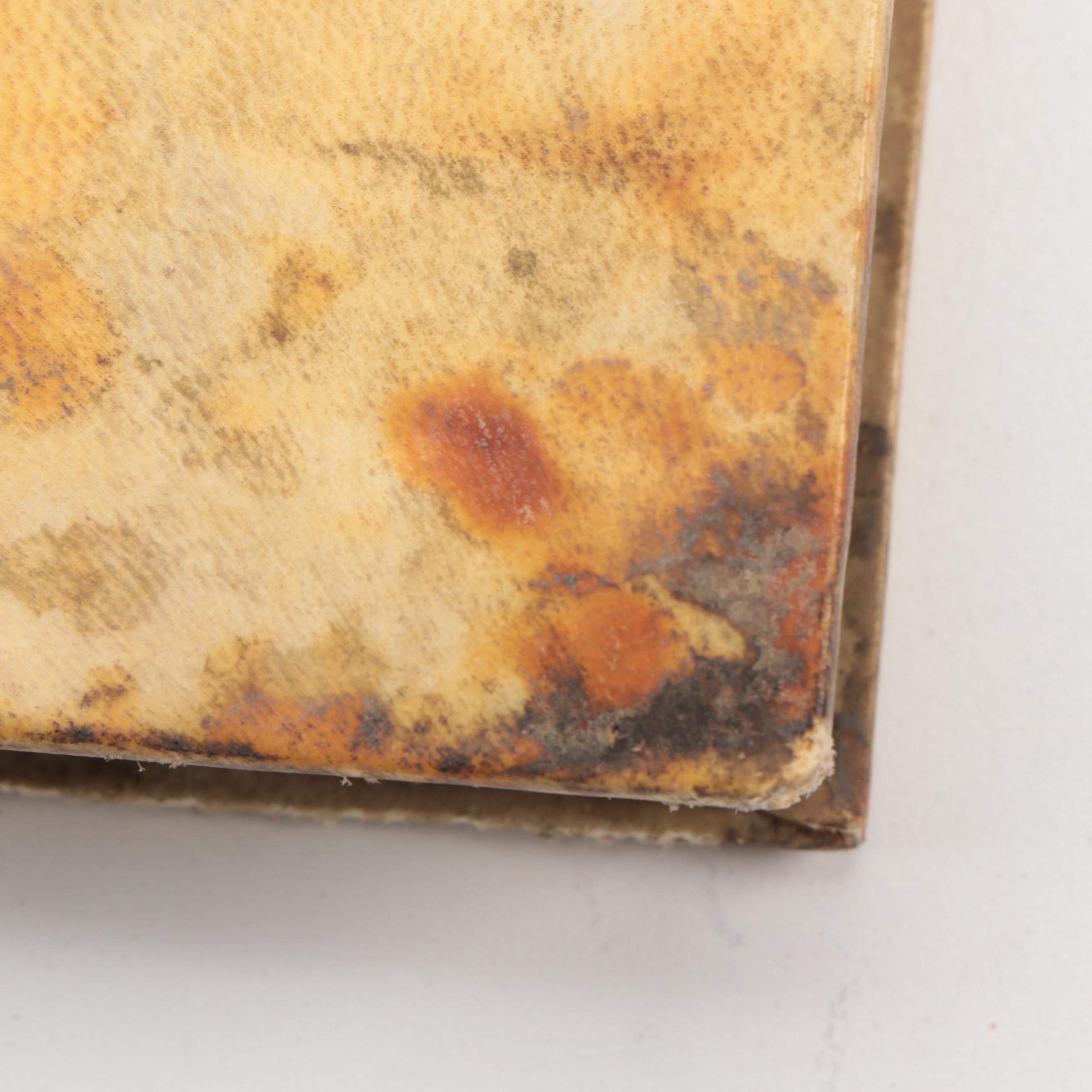 "Orationes et Carmina" by Beroaldus with "De Officiis" by Cicero, 1499 and 1560