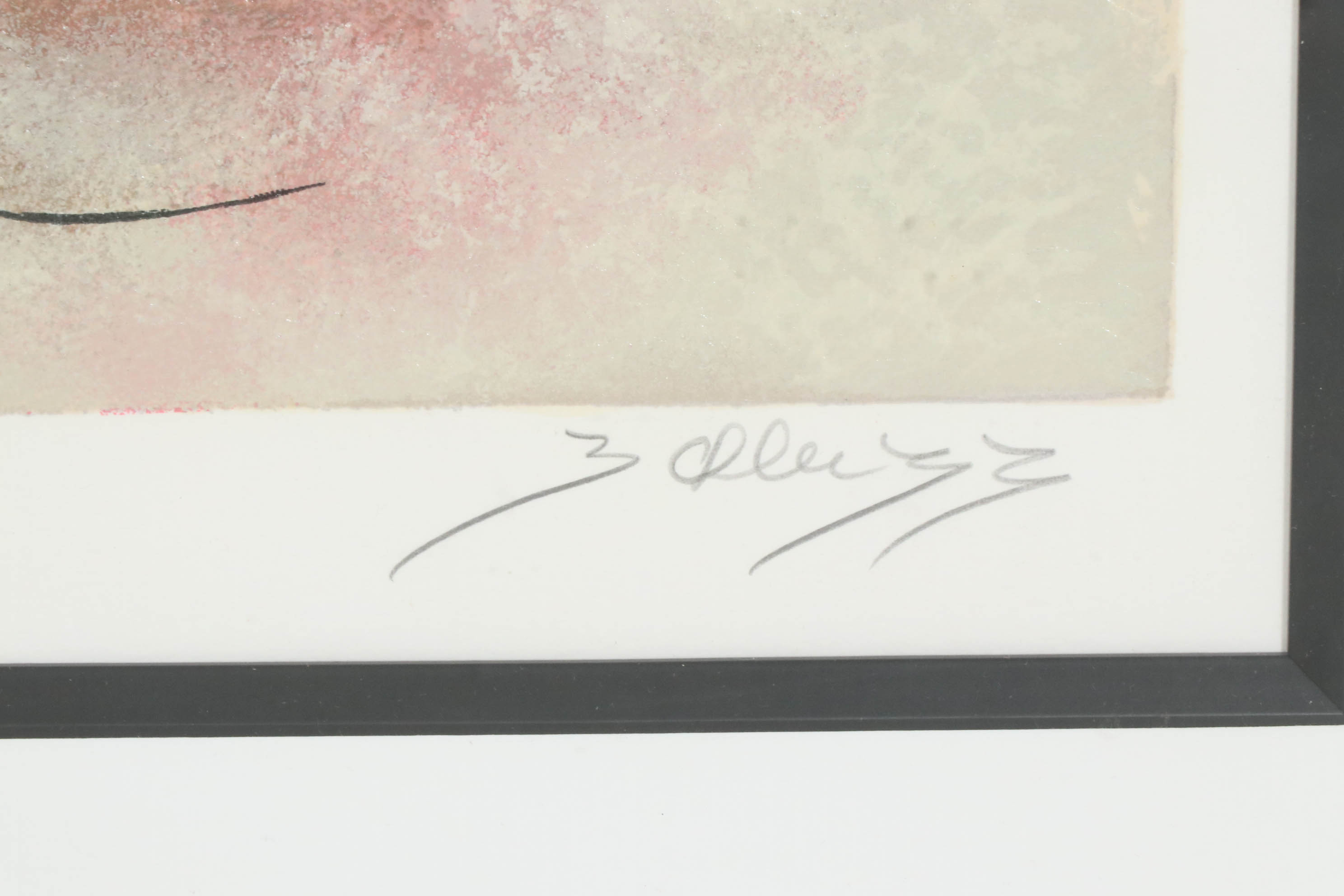 David Schluss Serigraph "Quartet", 1999