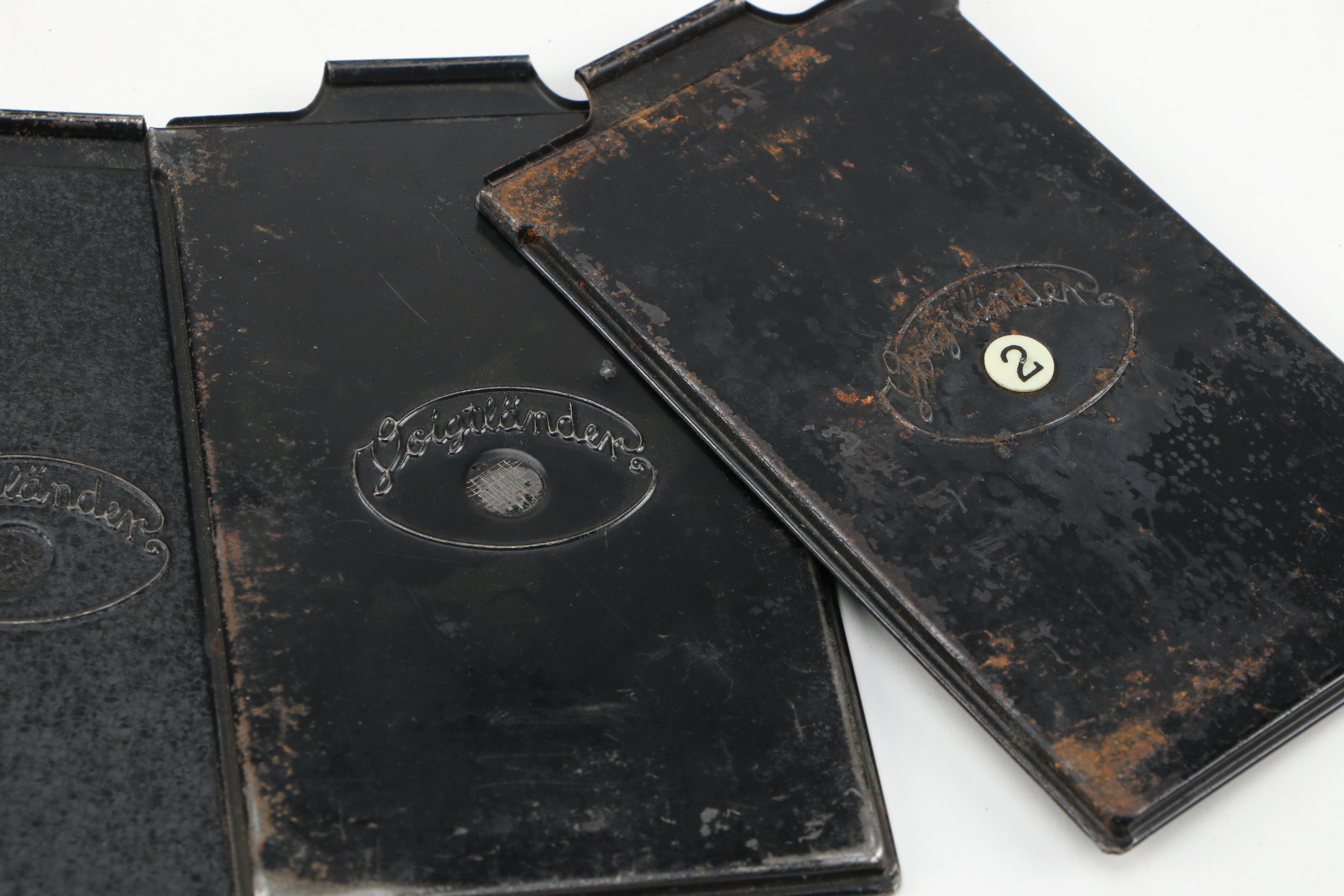 Billy-Record Agfa Prontor II and  Voigtländer Cameras