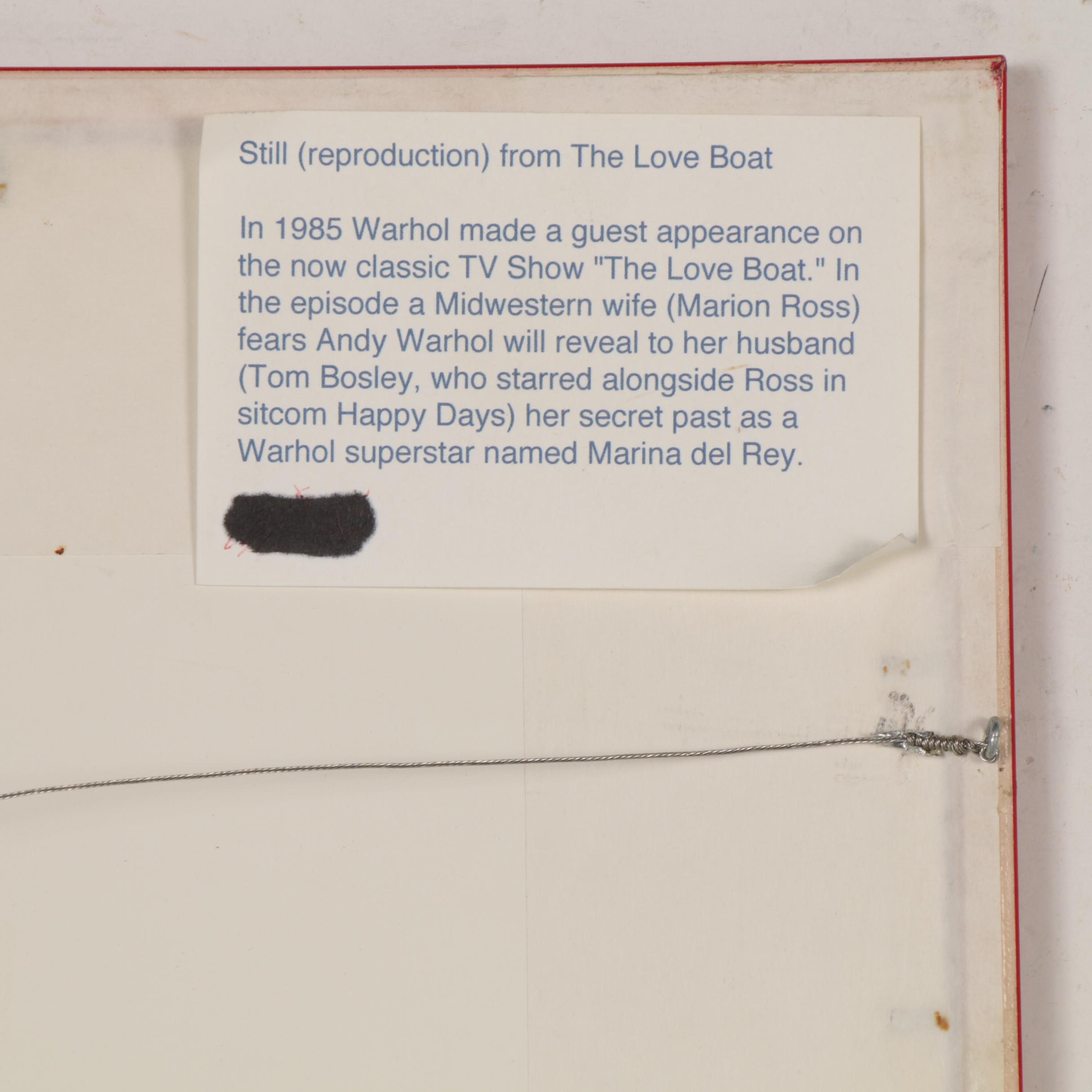 Andy Warhol "The Love Boat" Reproduction Digital Print