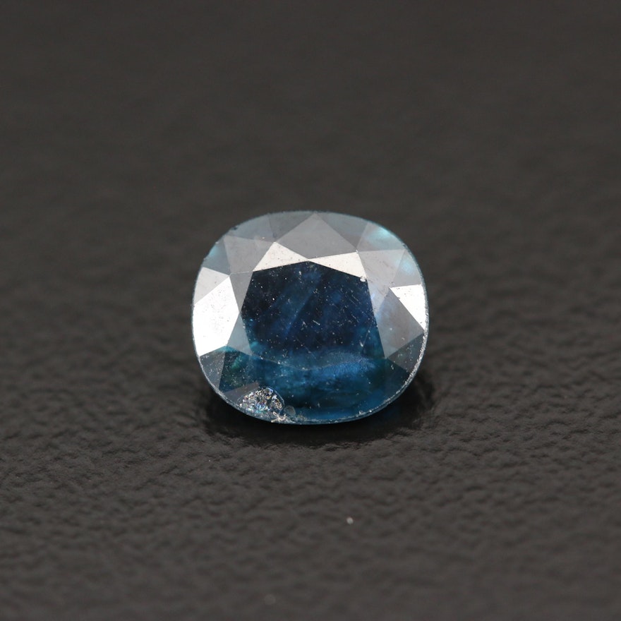 Loose 1.19 CT Cushion Cut Sapphire