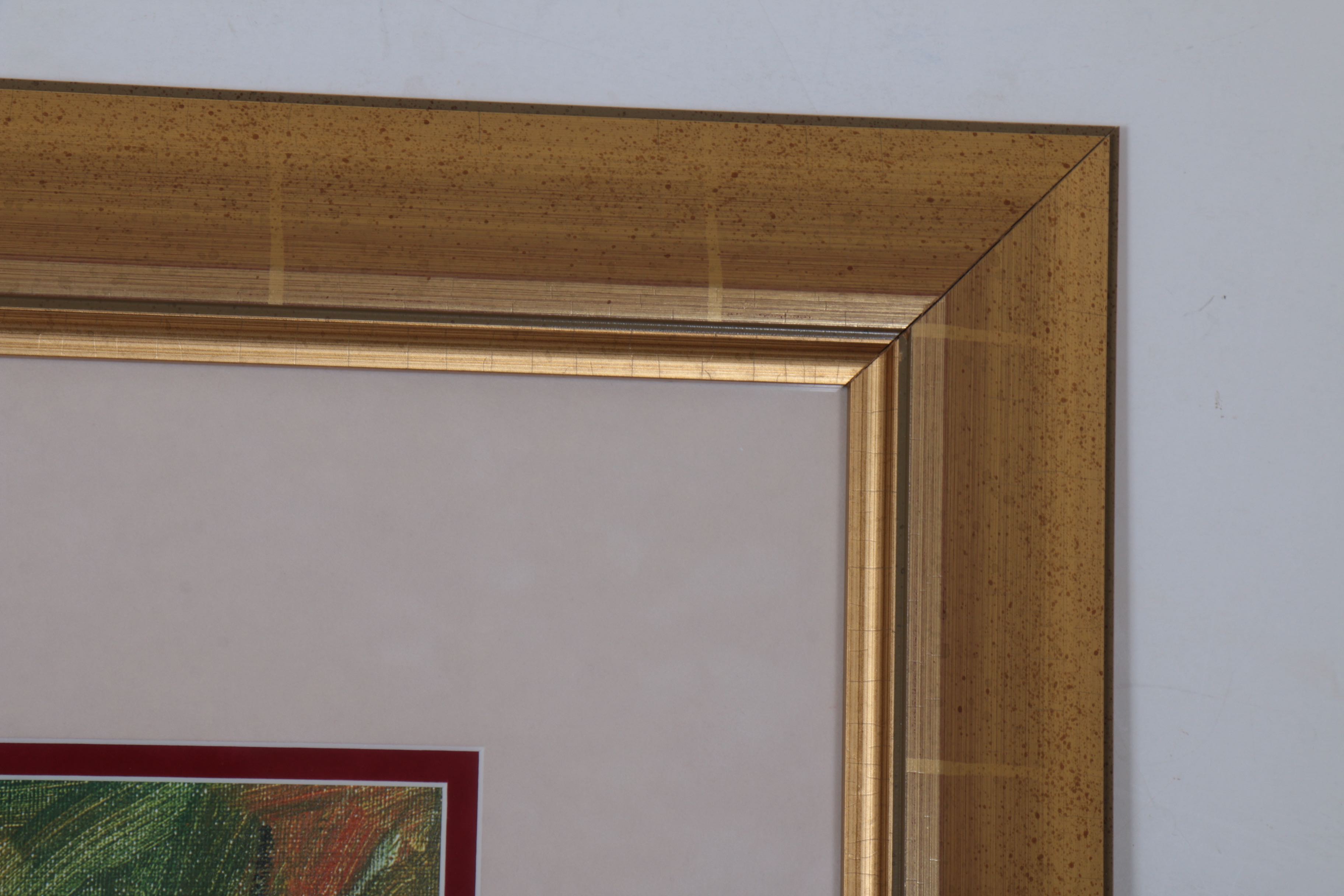 Offset Lithograph After Itzchak Tarkay "Indigo Chapeau"