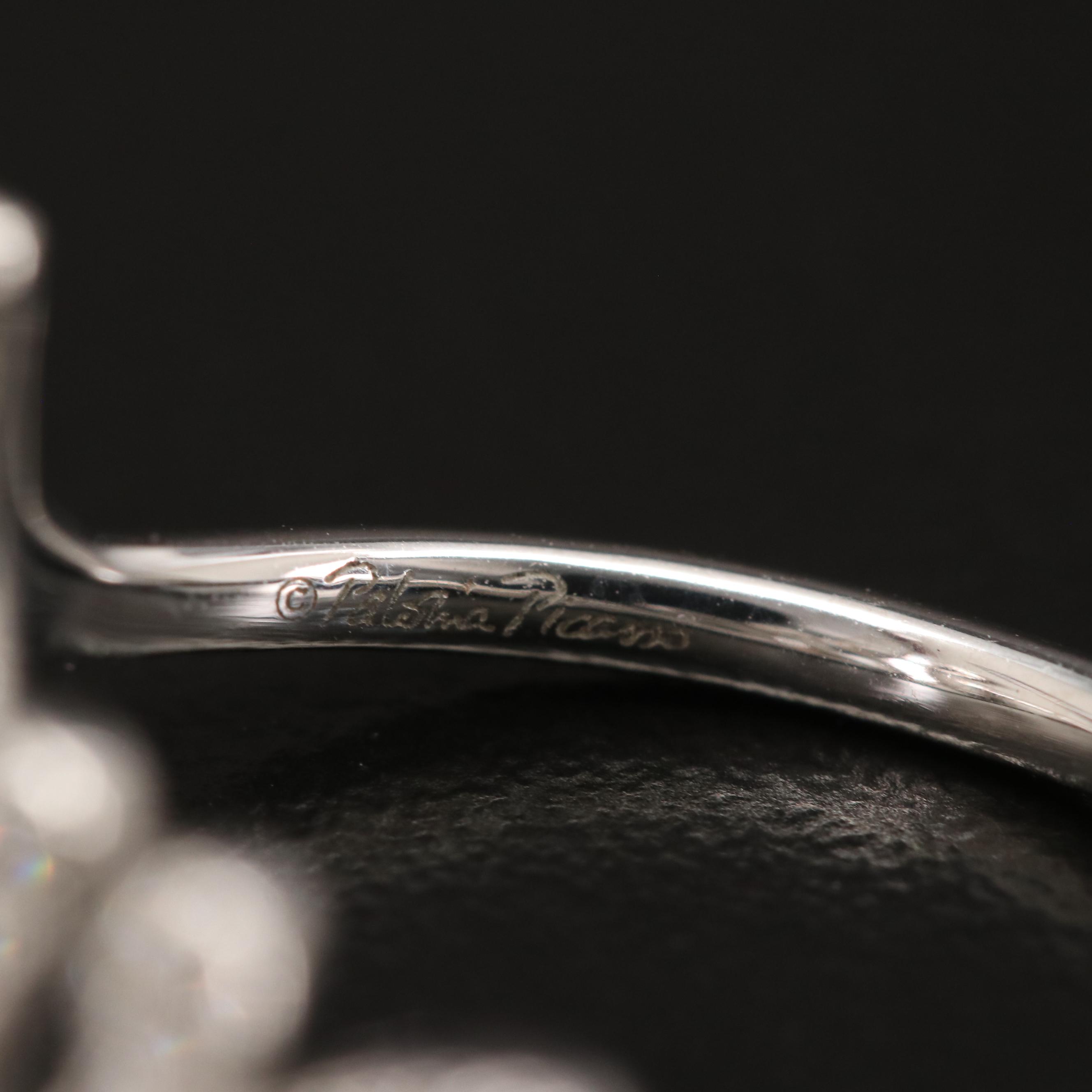 Paloma Picasso for Tiffany & Co. "Graffiti" 18K Diamond Love Ring