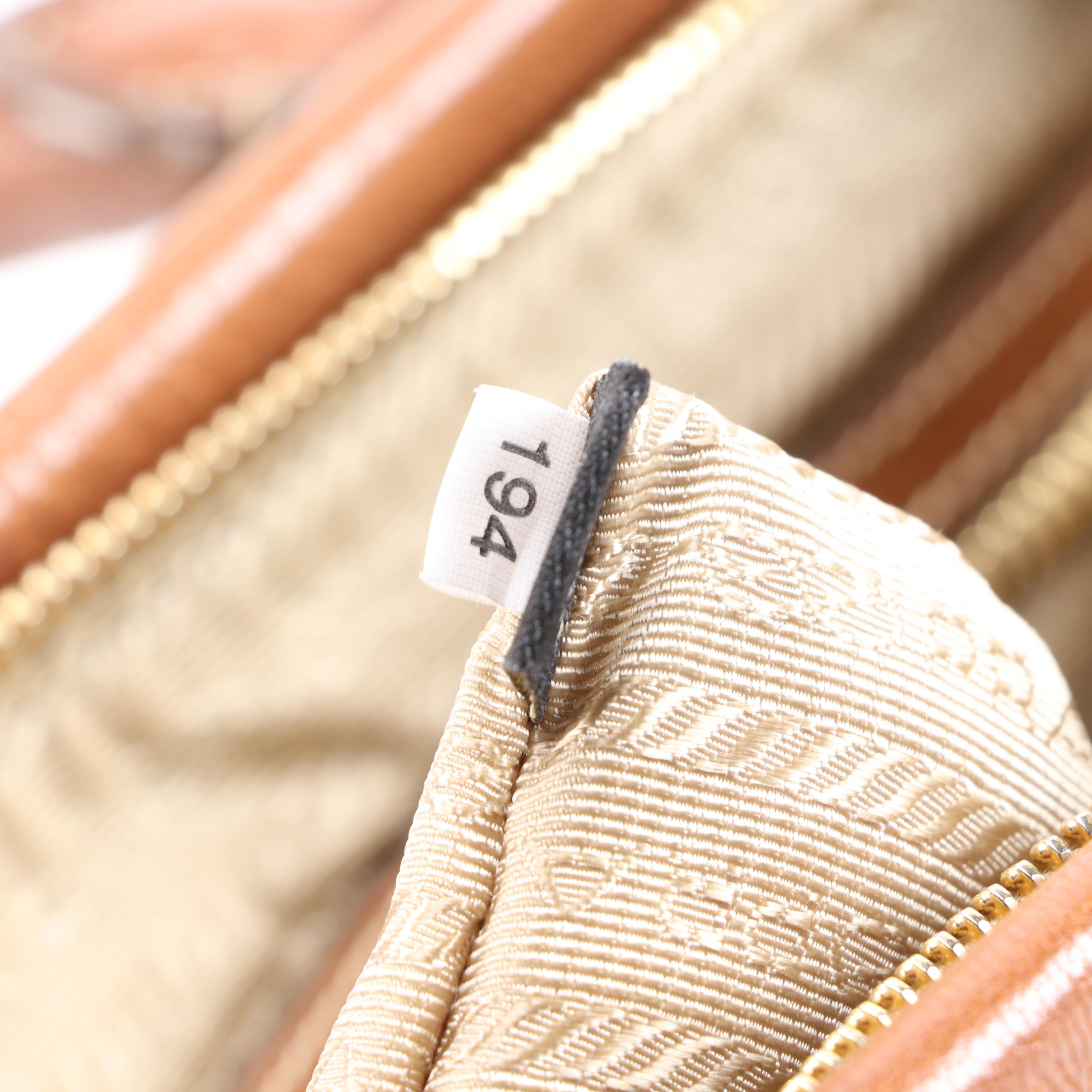 Prada Canapa Jacquard and Leather Two-Way Satchel