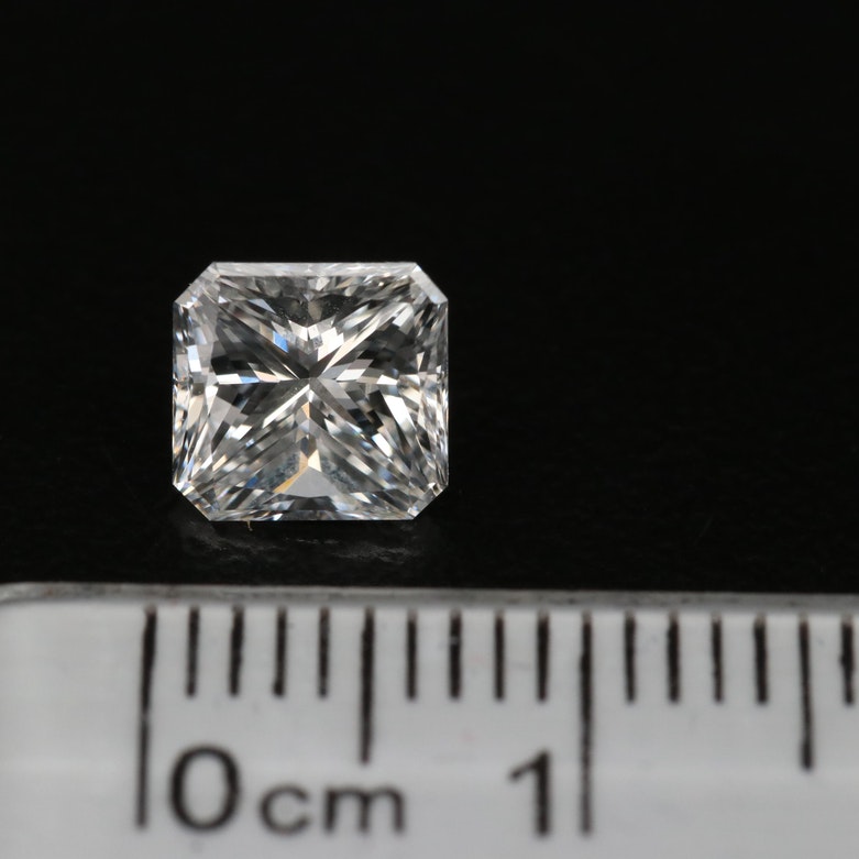 Tacori Platinum Diamond Ring with Loose 1.37 CT Diamond with GIA Report