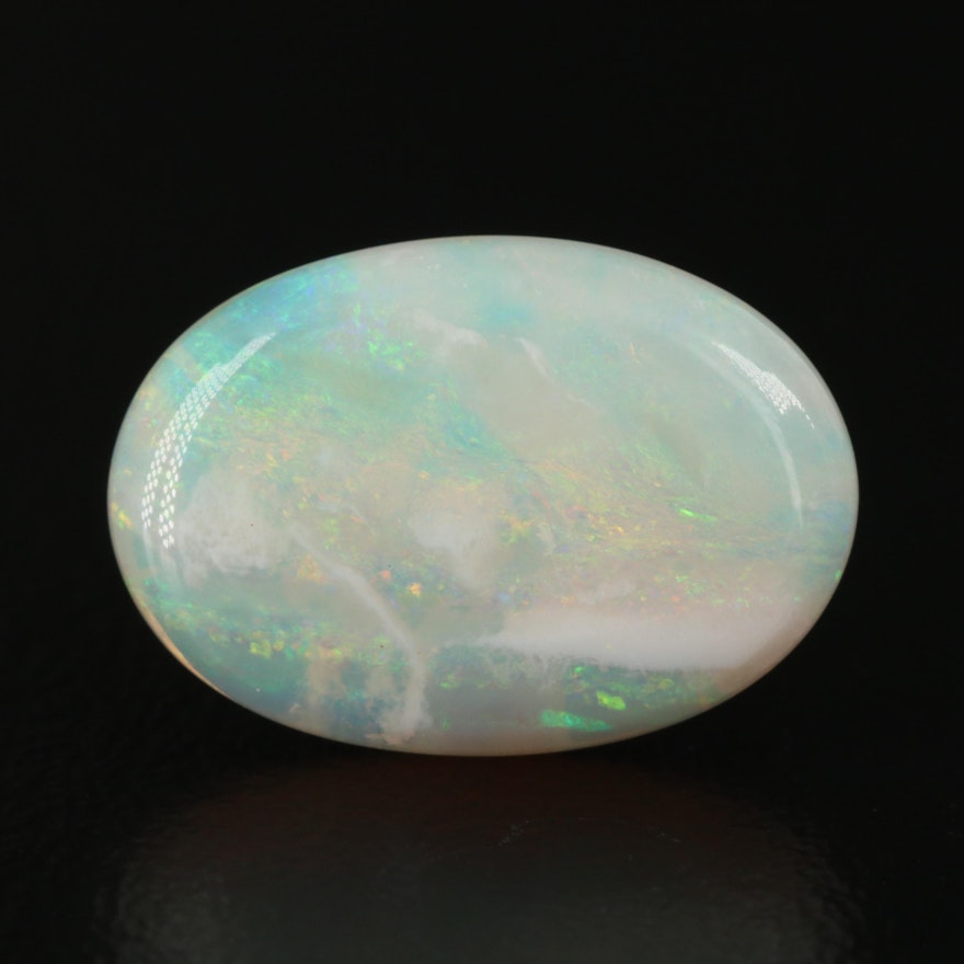 Loose 4.77 CT Oval Cabochon Opal