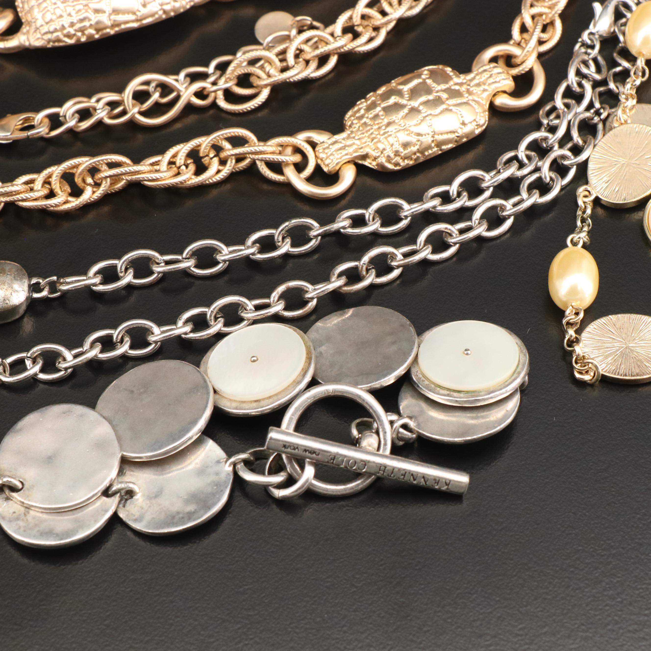 Collection of Jewelry Featuring Kenneth Cole, Talbots and Brighton