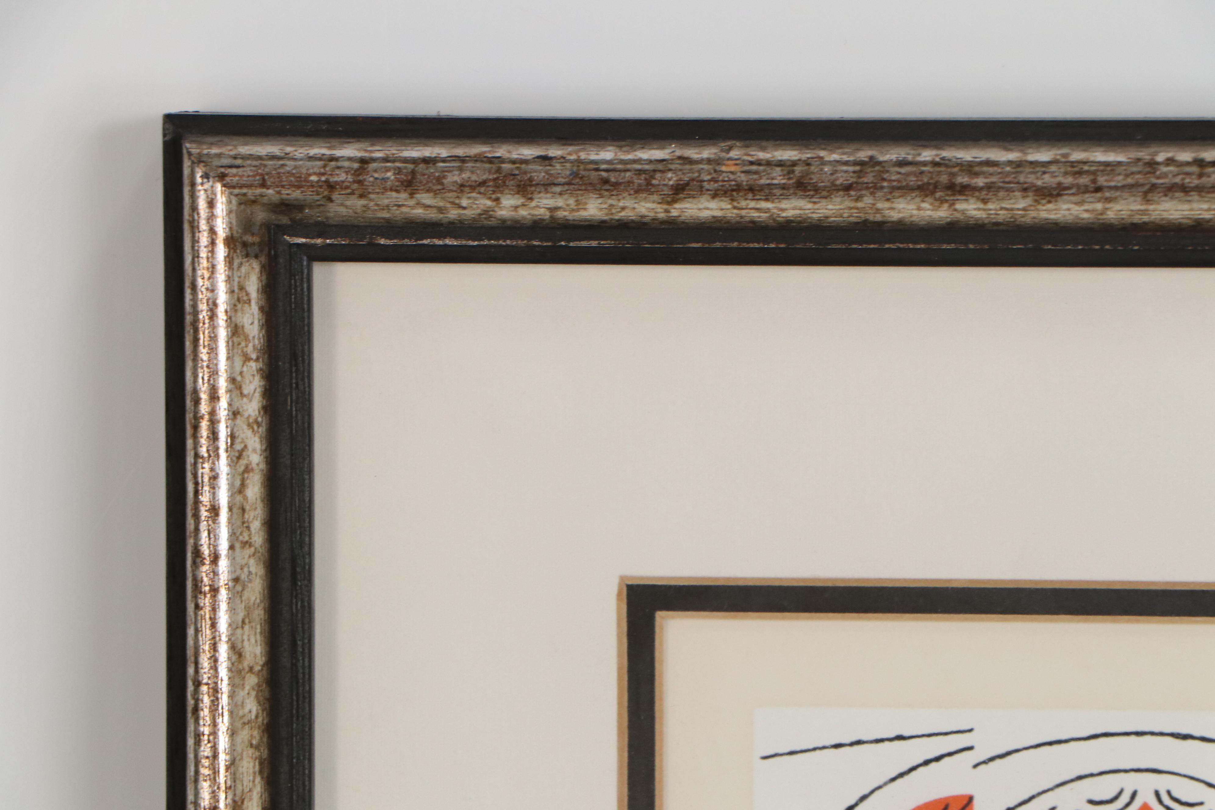 Edie Harper Serigraph "Solomon Sez"