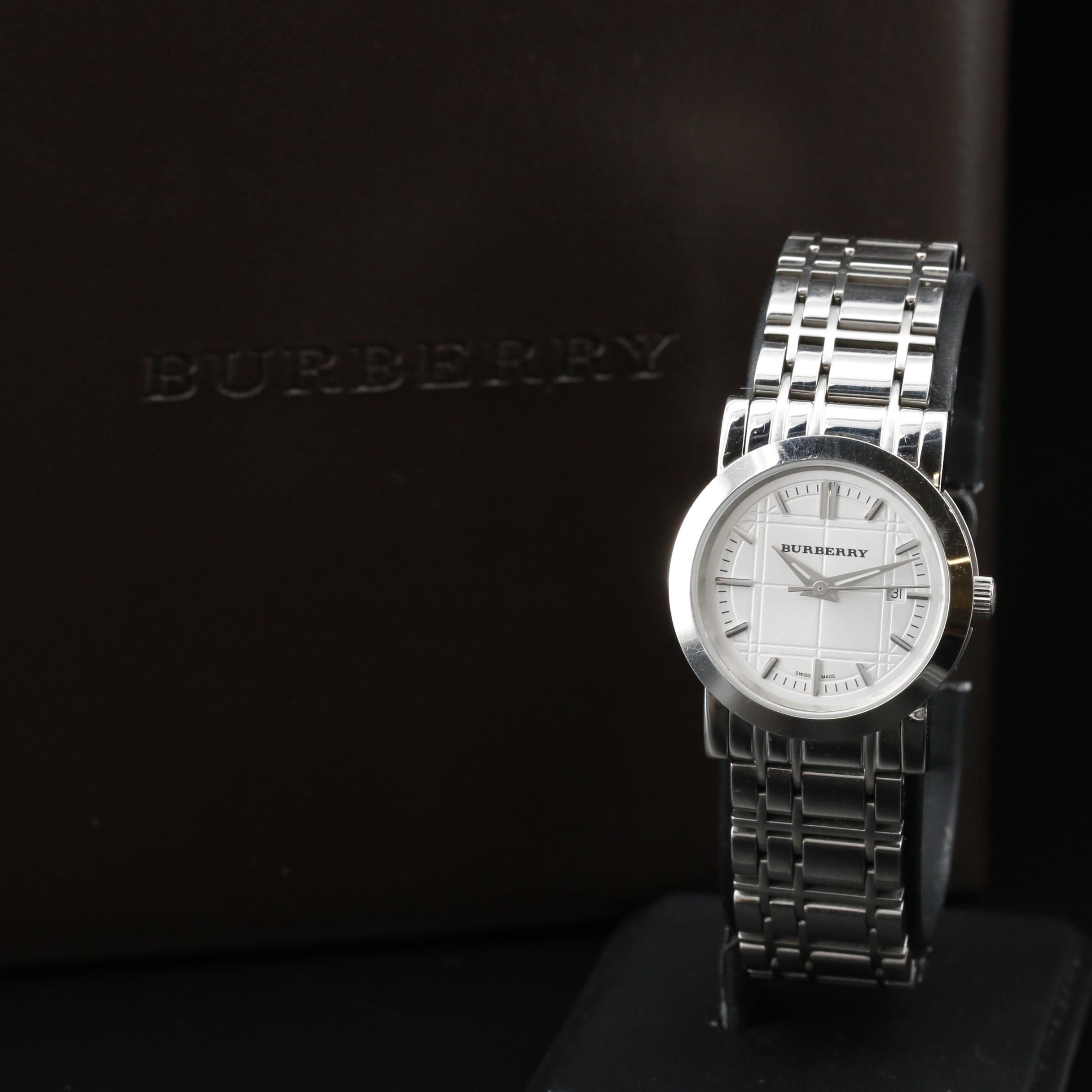 Burberry Heritage Dial Stainless Steel Quartz Watch