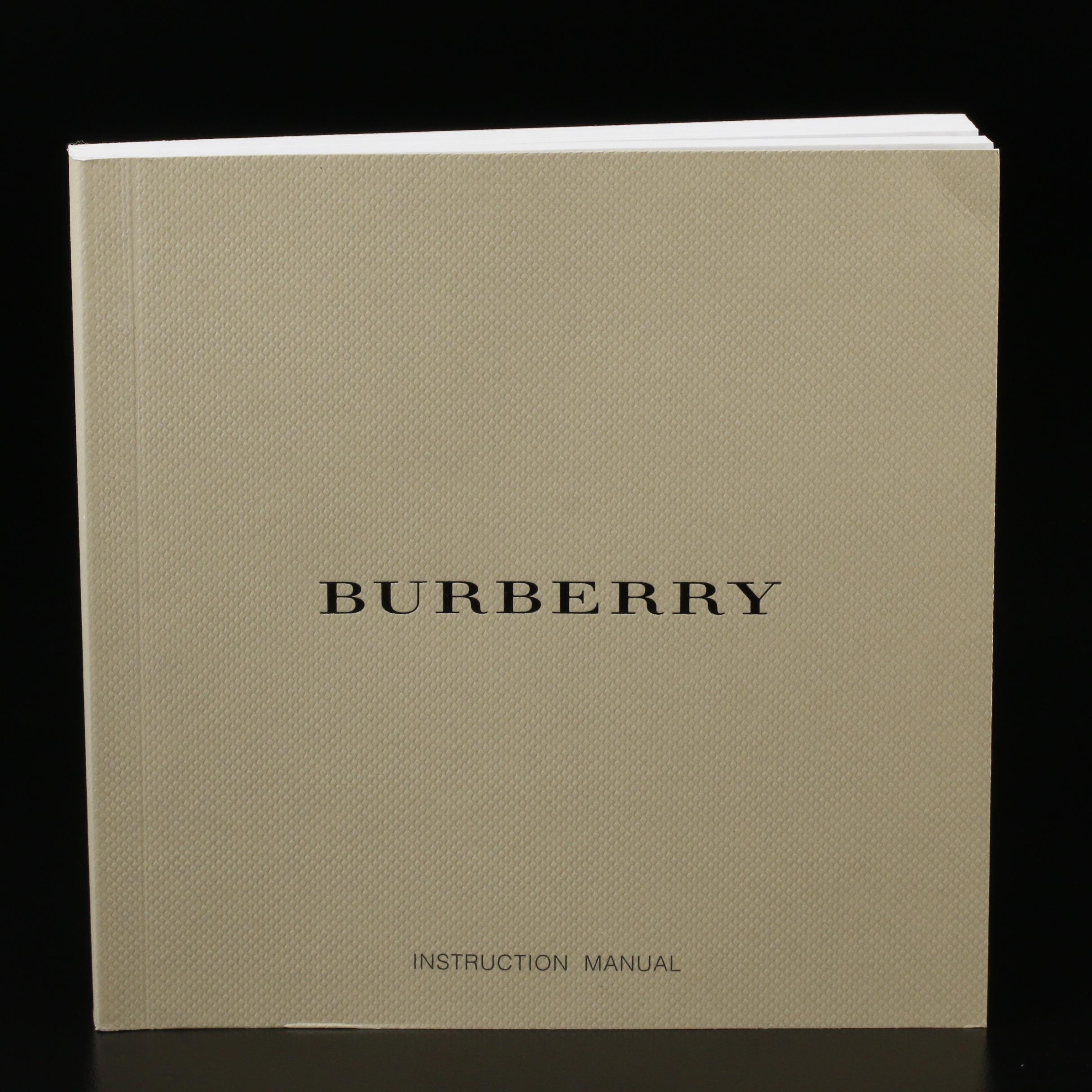 Burberry Heritage Dial Stainless Steel Quartz Watch