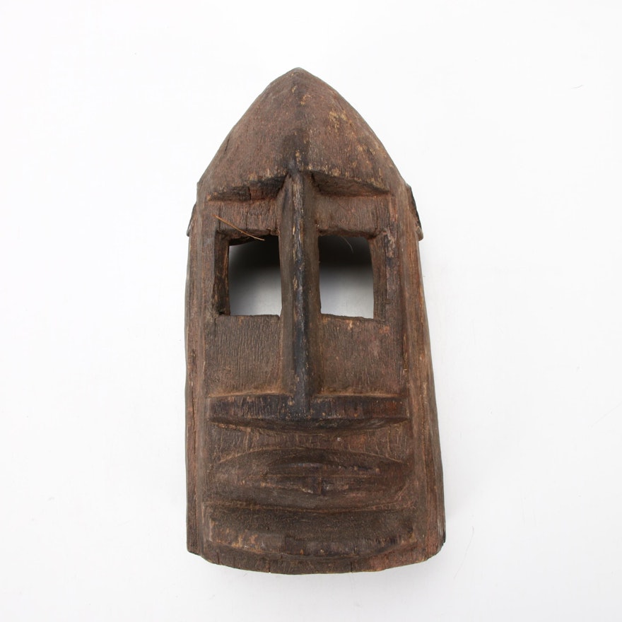 Dogon Hand-Carved Wooden Mask, Mali