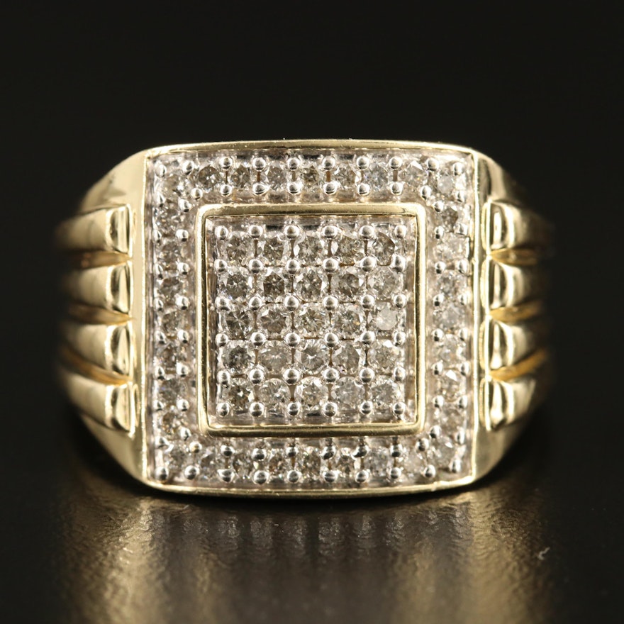 10K 1.14 CTW Diamond Ring