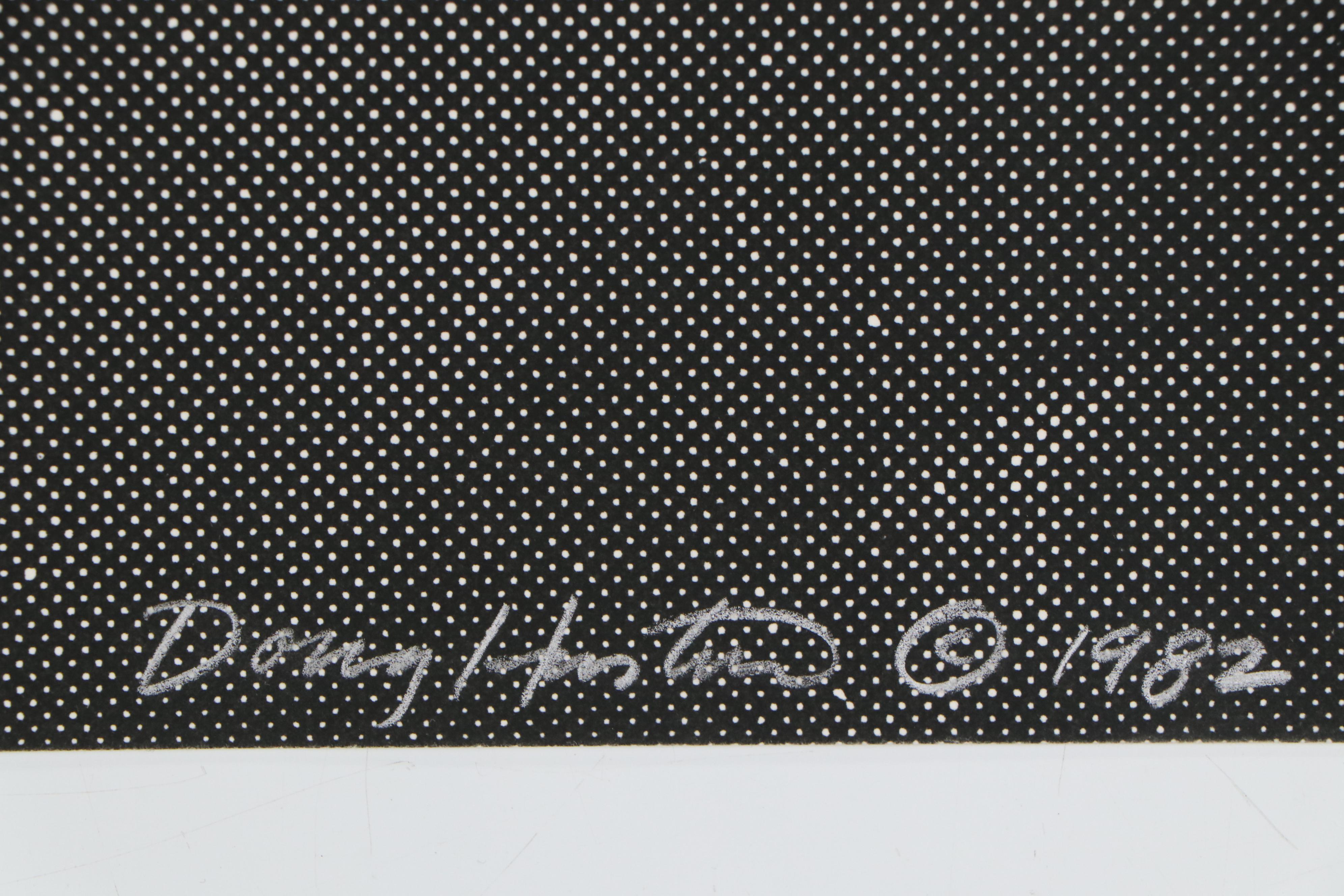 Doug Huston Serigraphs "Elva" and "Monis", 1982