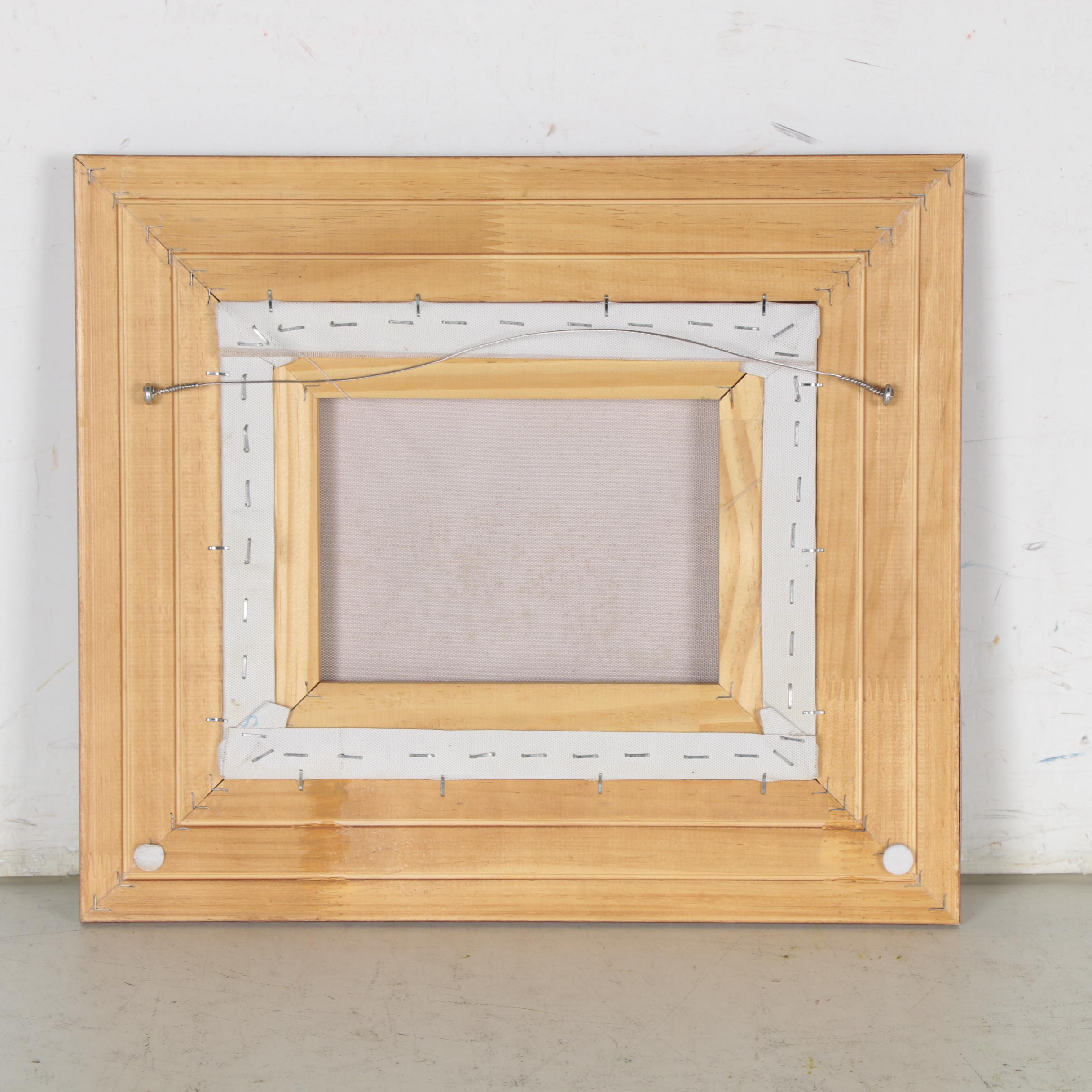 Folk Art Painting of a Prized Competition Bull, 20th Century