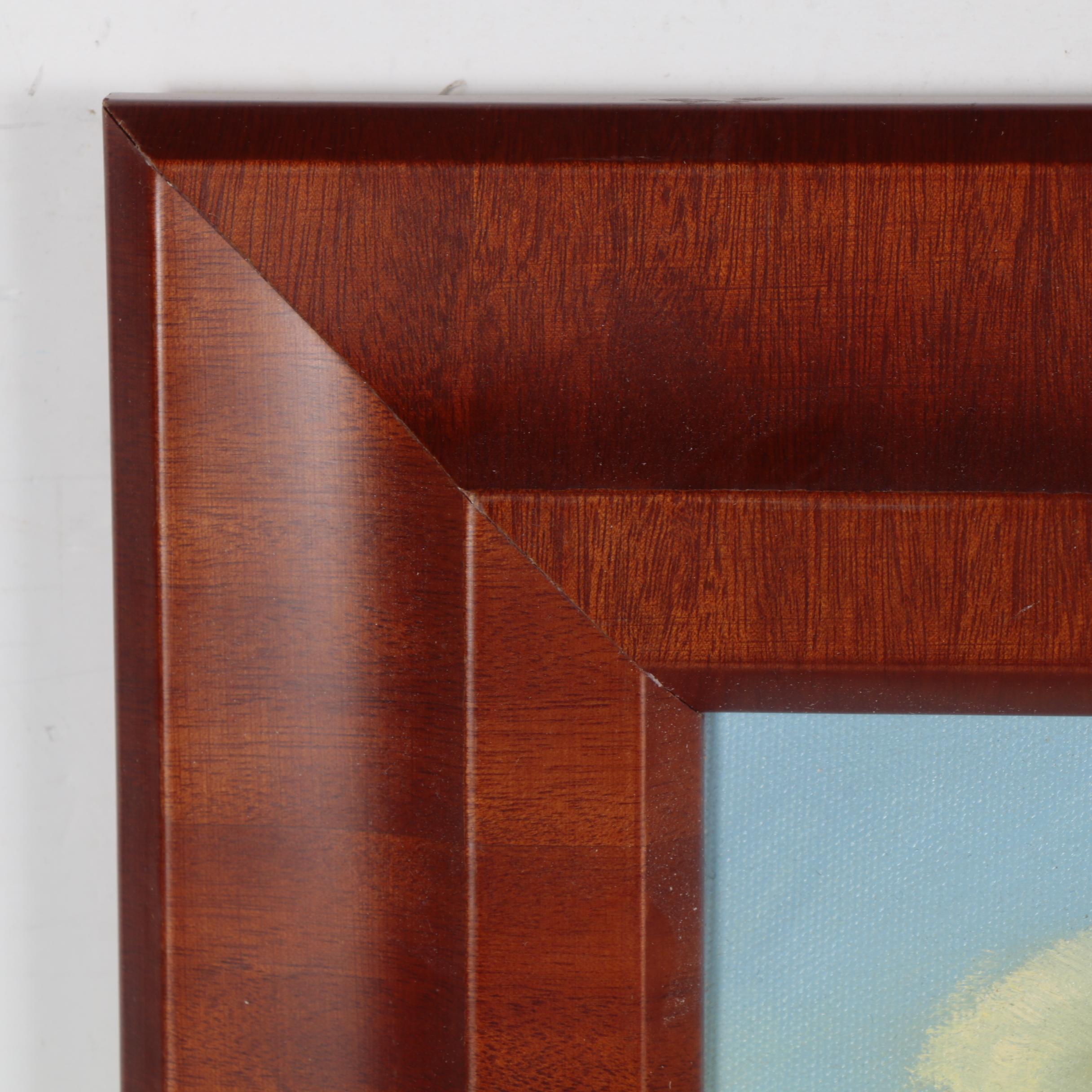 Folk Art Painting of a Prized Competition Bull, 20th Century