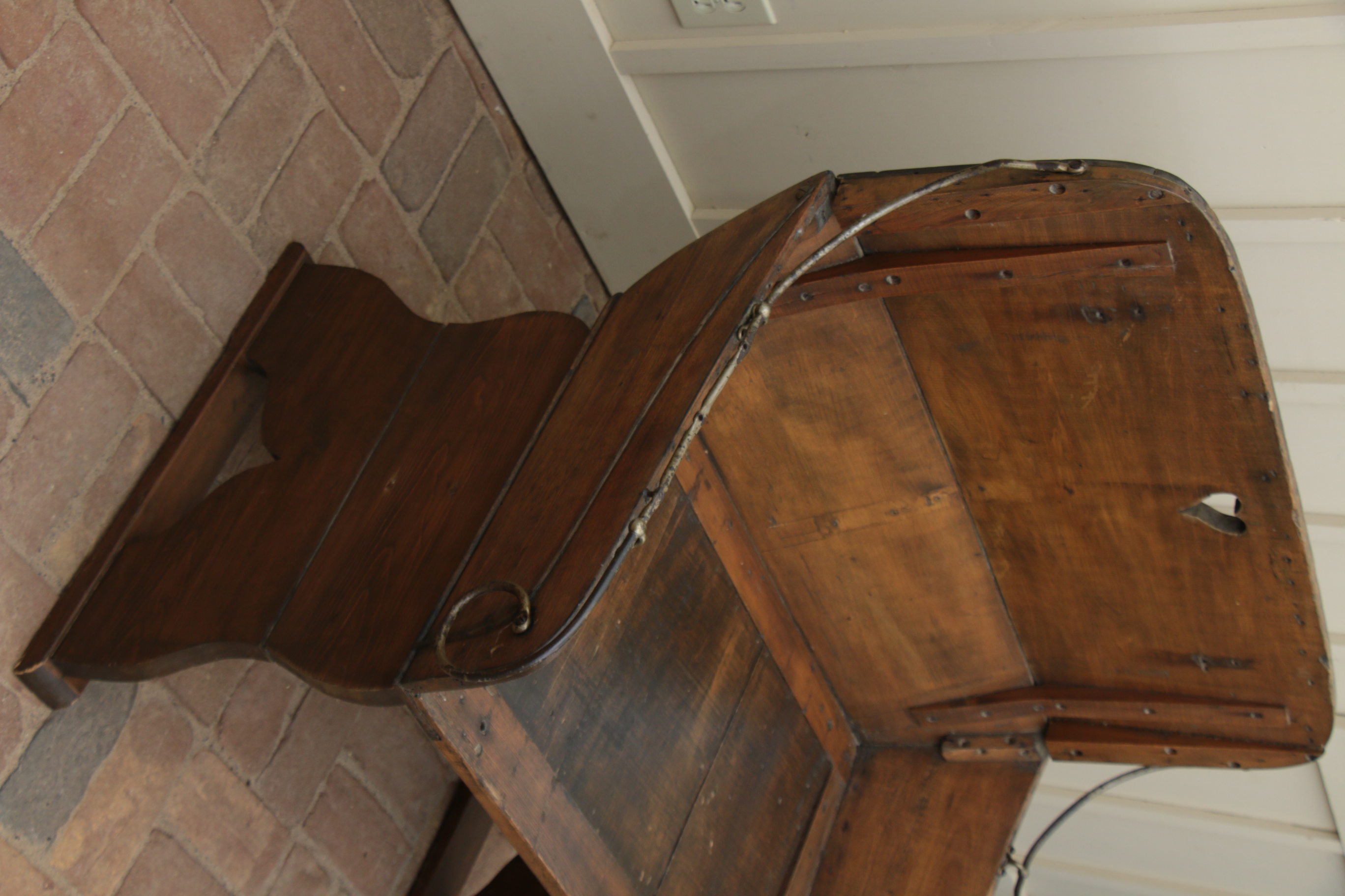 Circa 1900 Hand-Crafted Buckboard Buggy Seat Bench