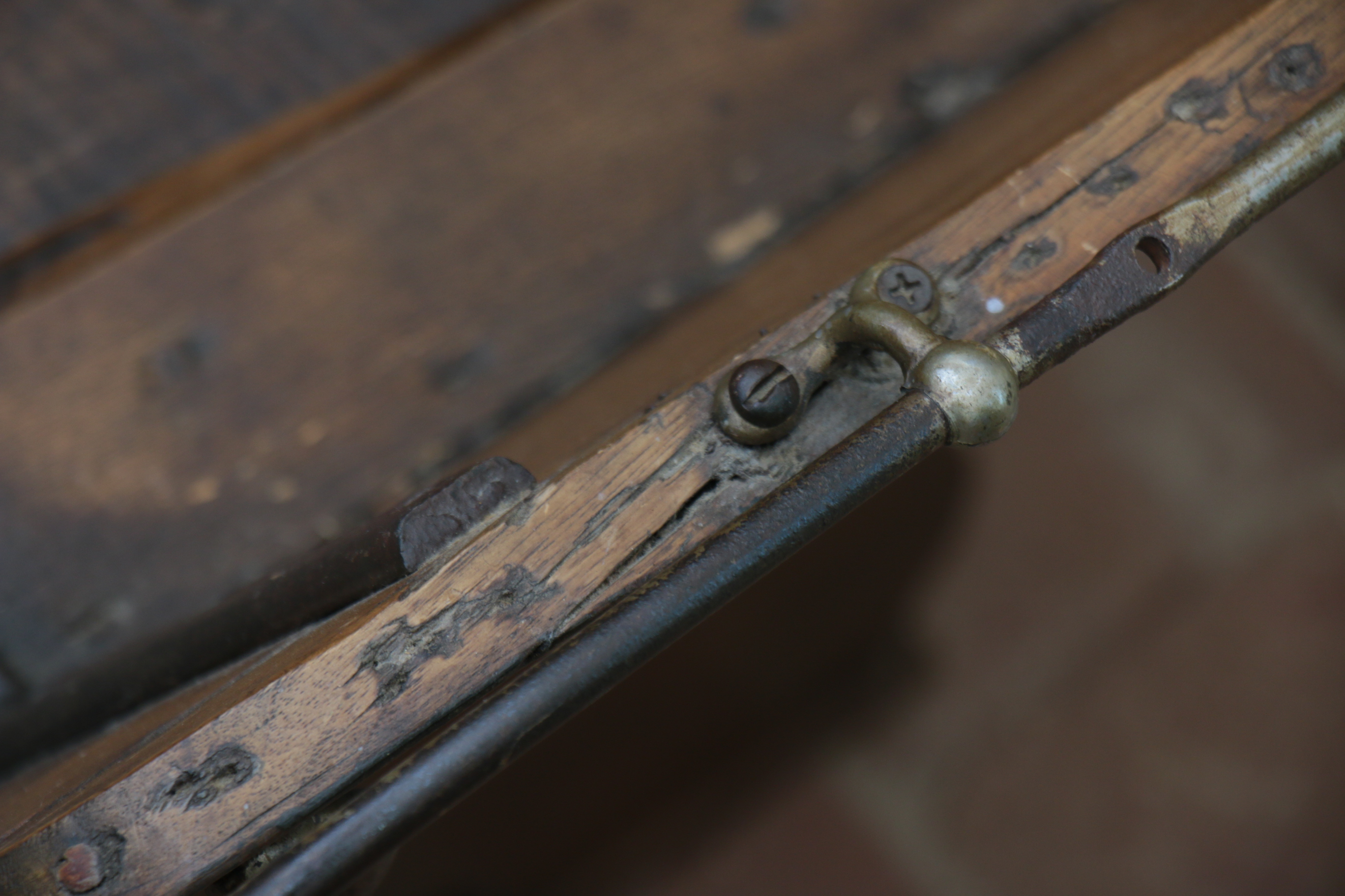 Circa 1900 Hand-Crafted Buckboard Buggy Seat Bench