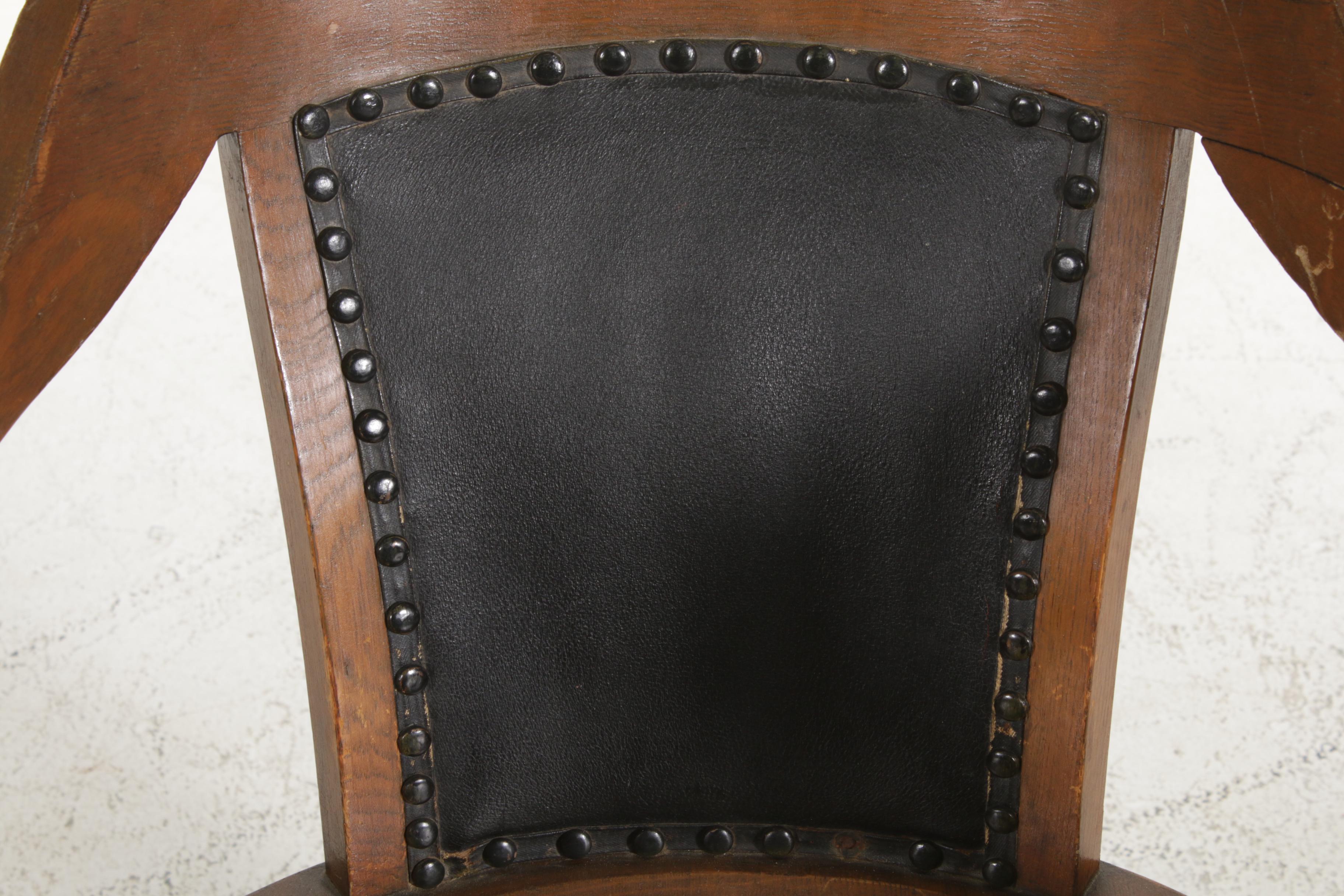 GlobeWernicke Co. Oak Office Chair, Early 20th Century EBTH