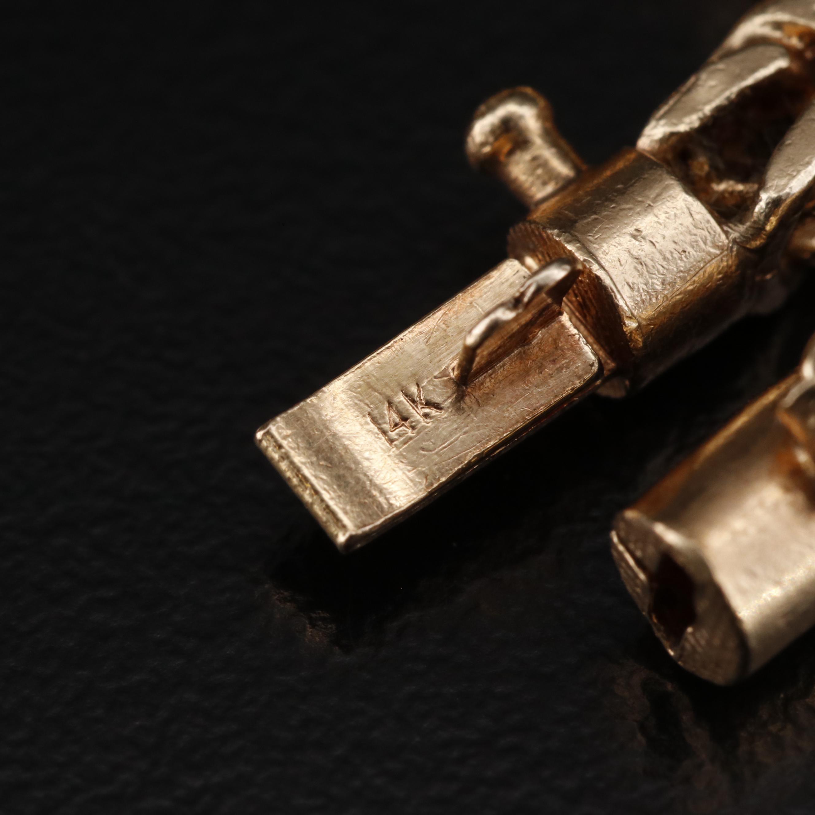 14K Byzantine Link Chain Necklace