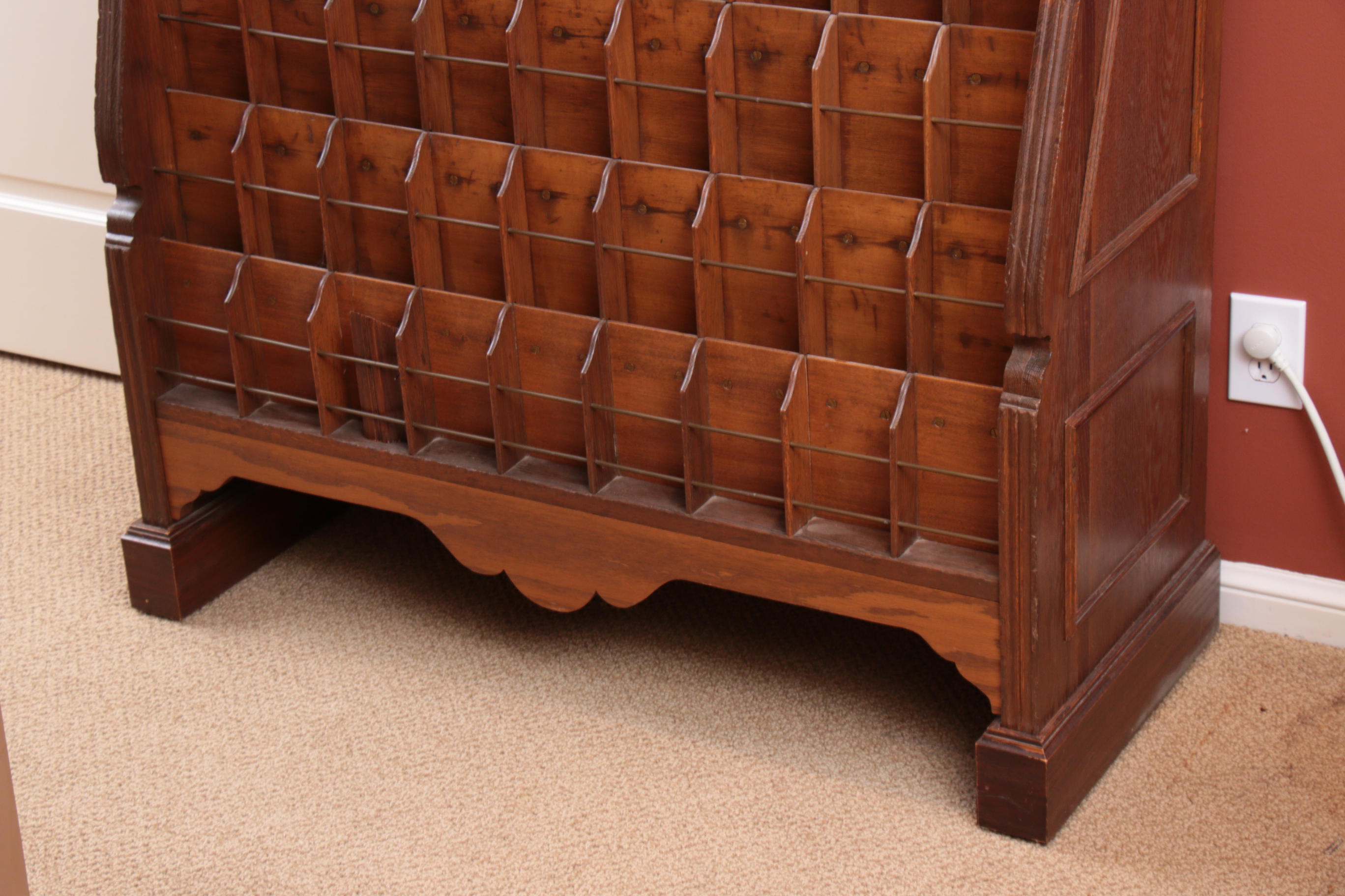 Irish Post Office Mail Holder, Late 19th Century