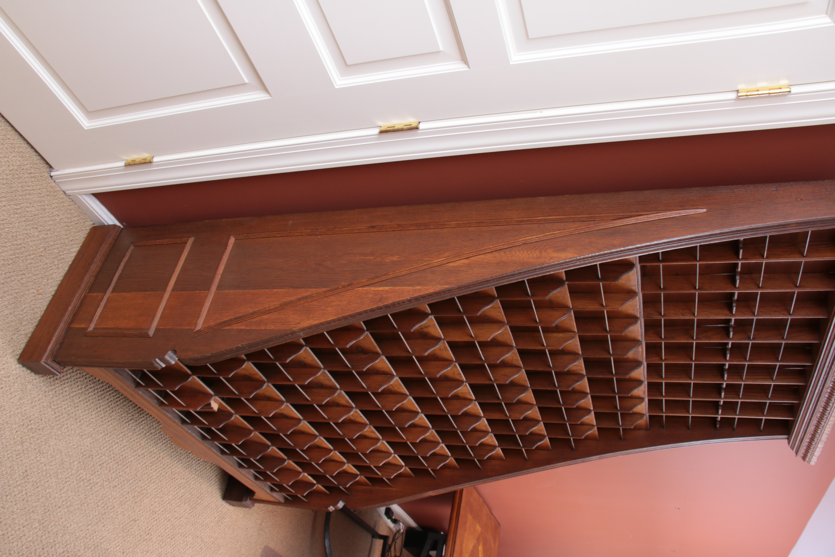 Irish Post Office Mail Holder, Late 19th Century