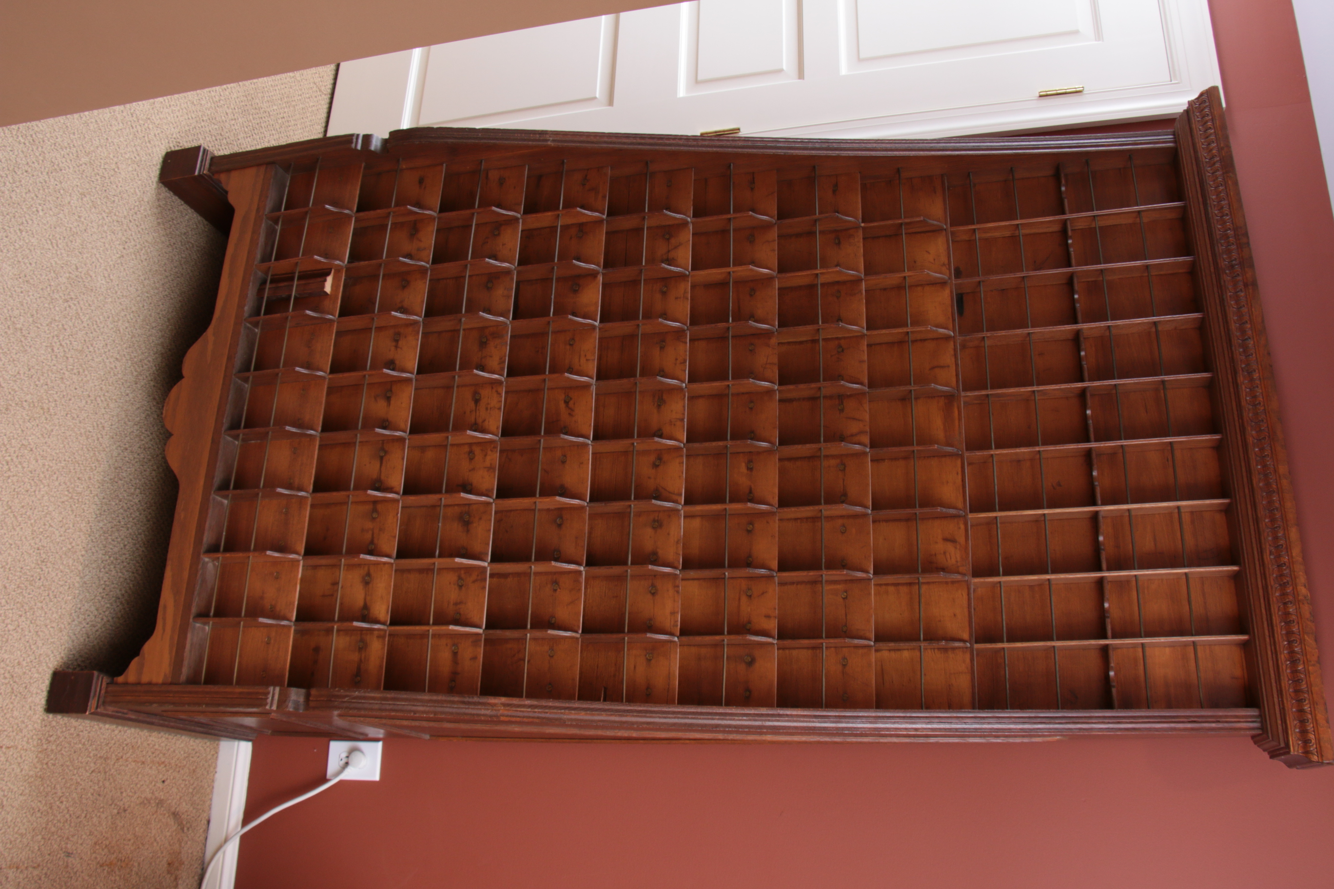 Irish Post Office Mail Holder, Late 19th Century