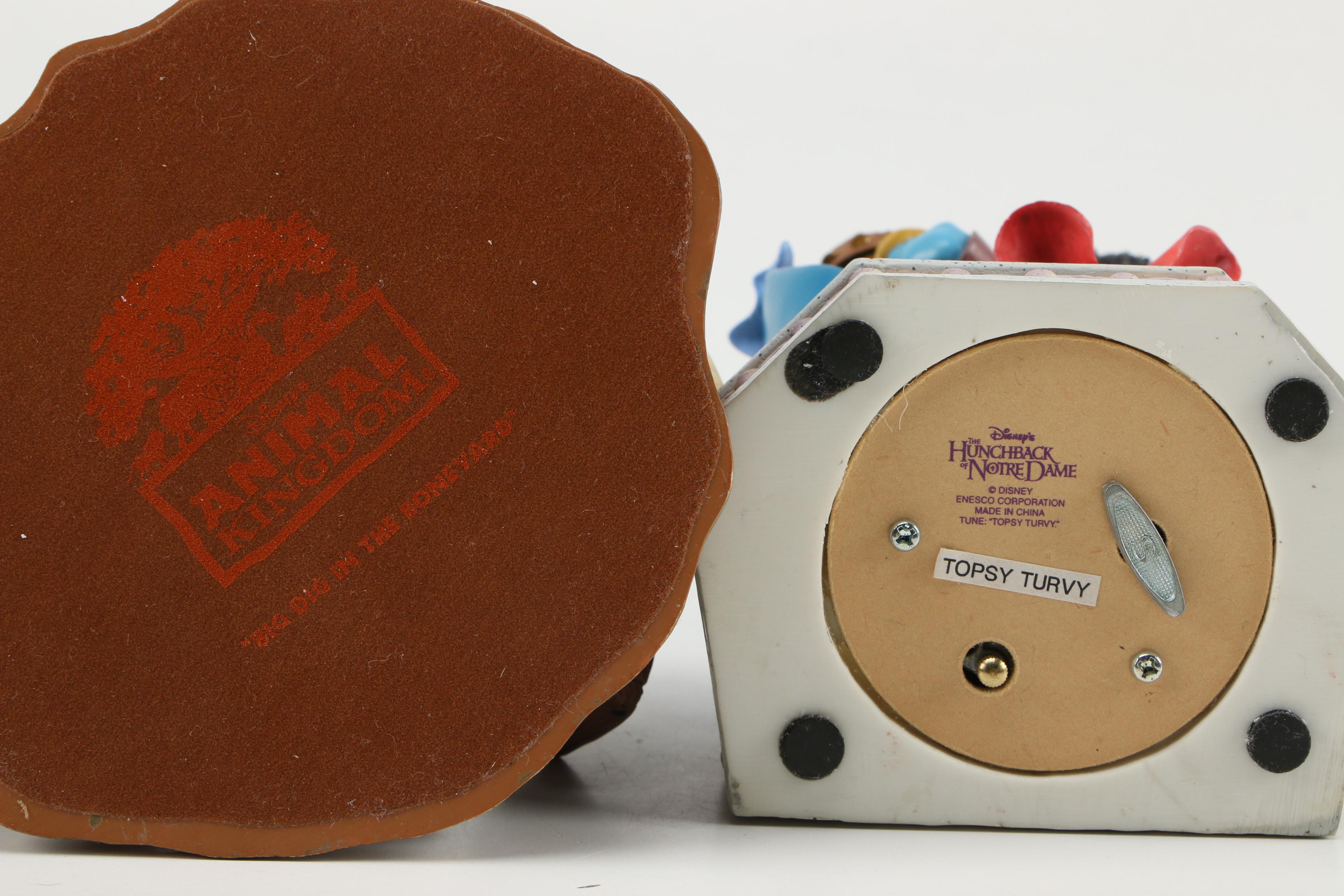 "The Hunchback of Notre Dame and "Big Dig in the Boneyard" Disney Figurines