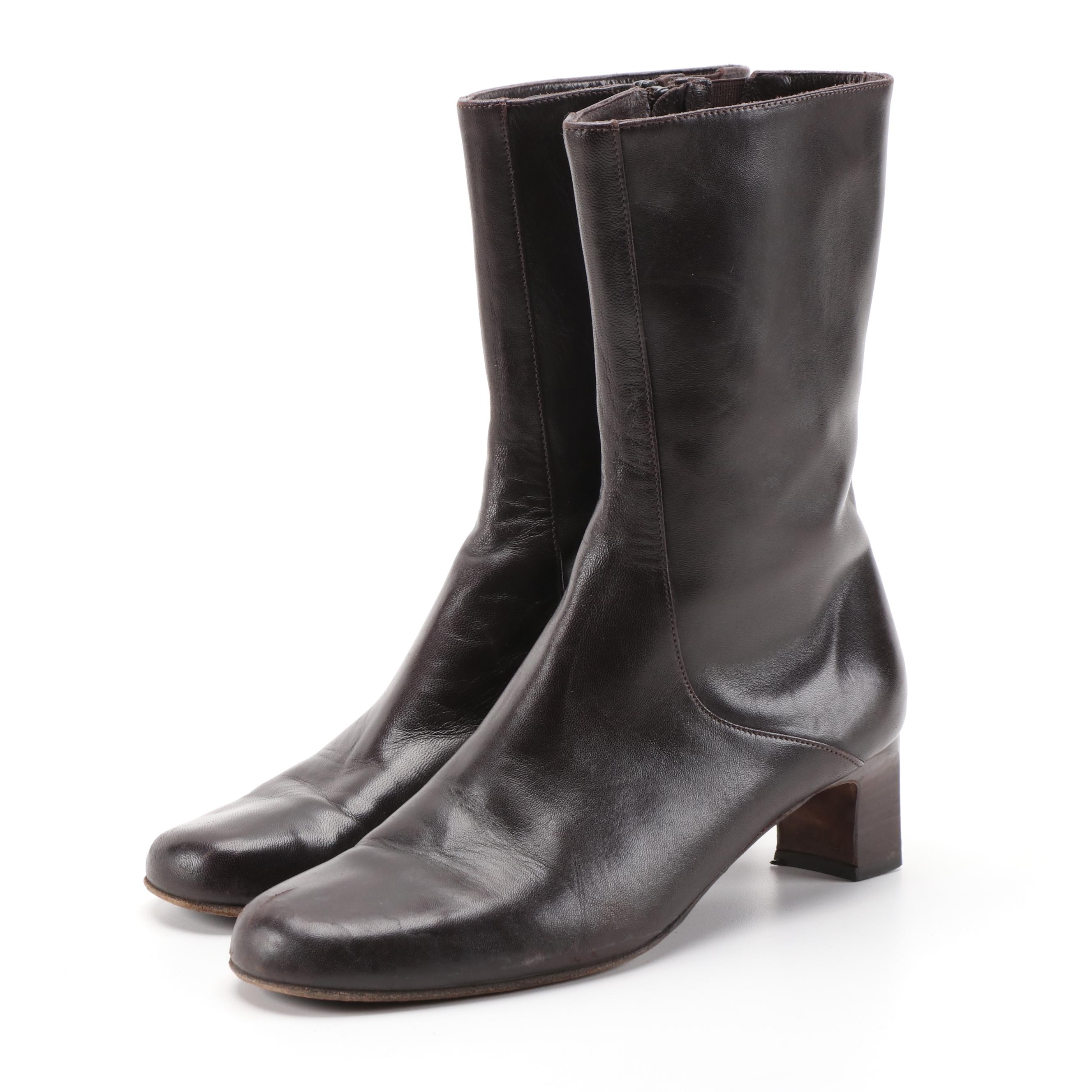 Donald J Pliner Larain Ankle Boots and Cole Haan City Mid-Calf Boots