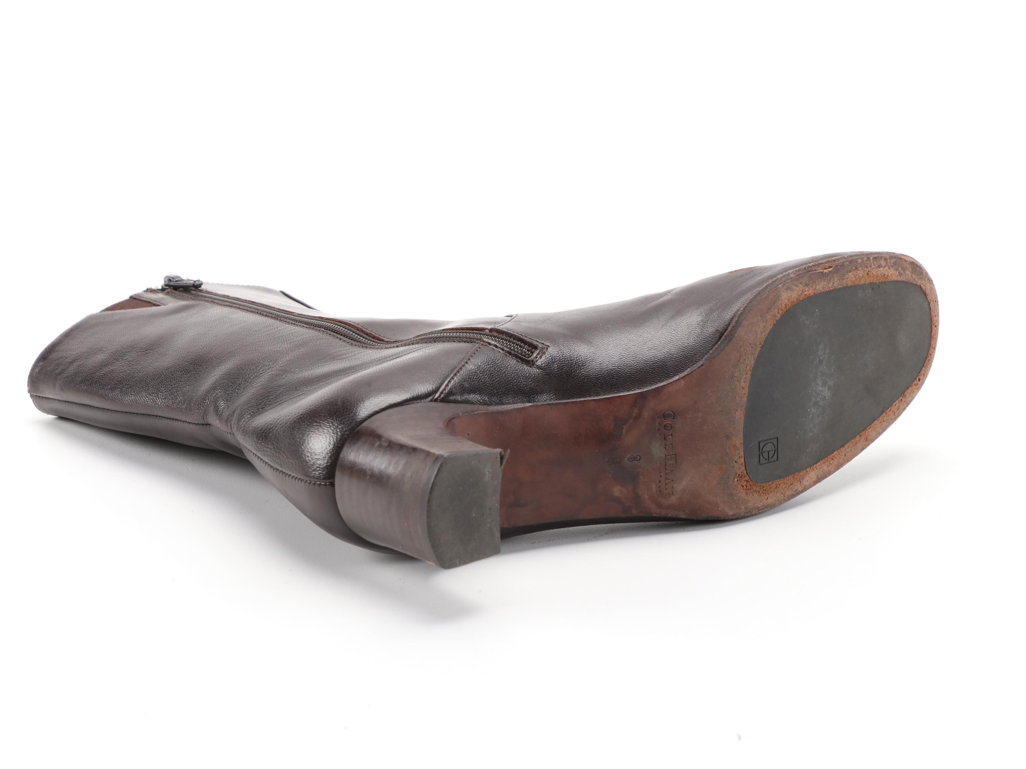 Donald J Pliner Larain Ankle Boots and Cole Haan City Mid-Calf Boots