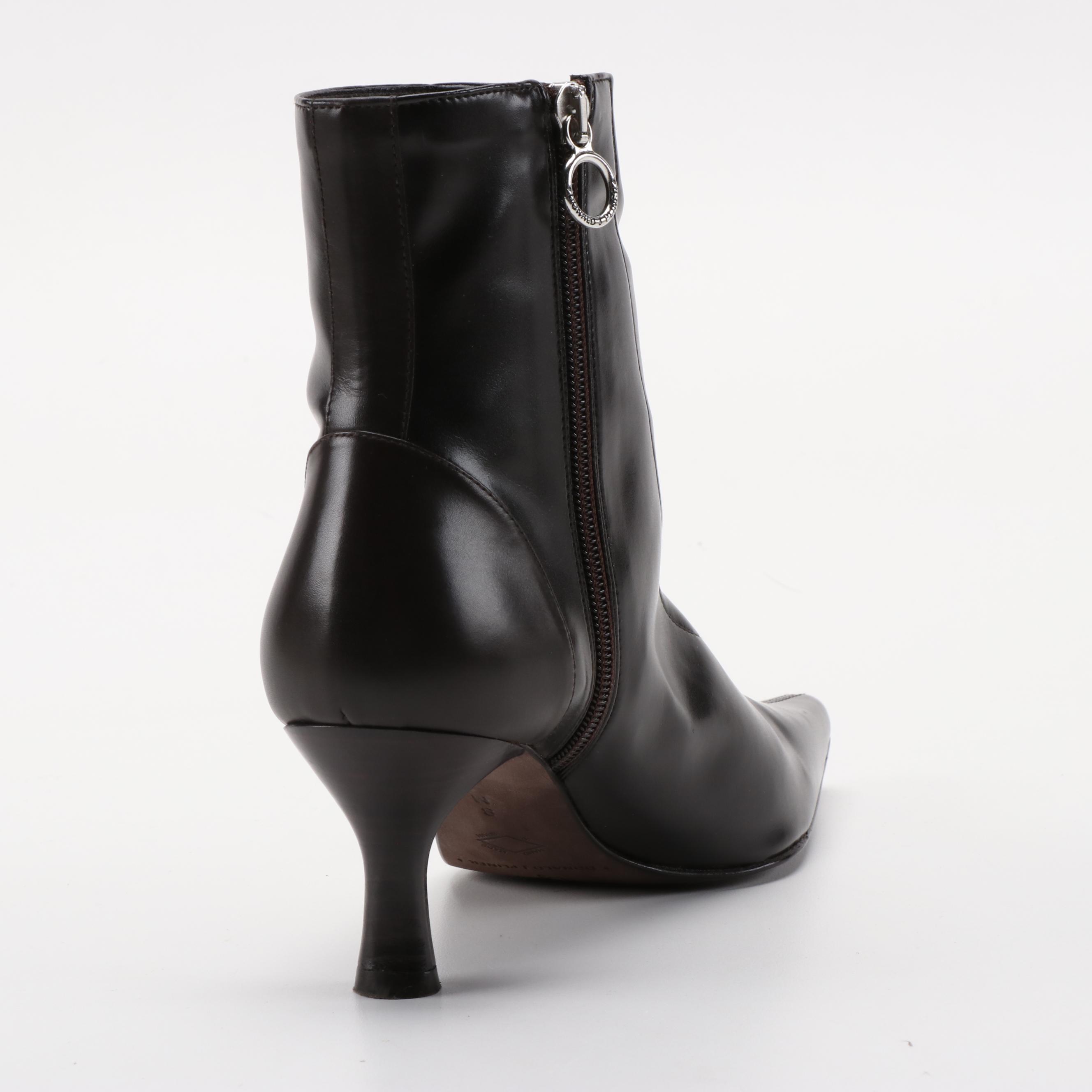 Donald J Pliner Larain Ankle Boots and Cole Haan City Mid-Calf Boots