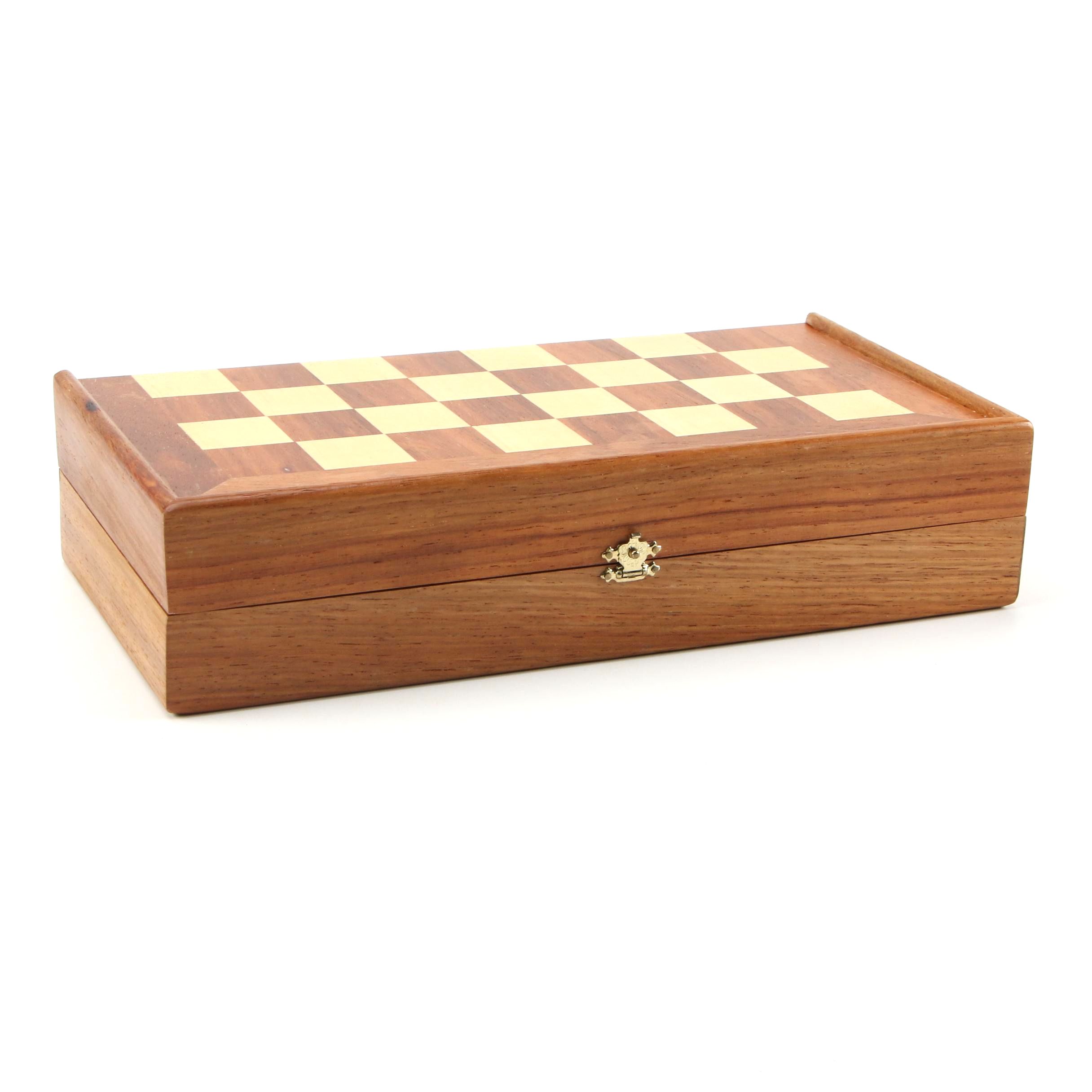 Gala Star South African Figural Polychrome Cast Resin Chess Set, 2003