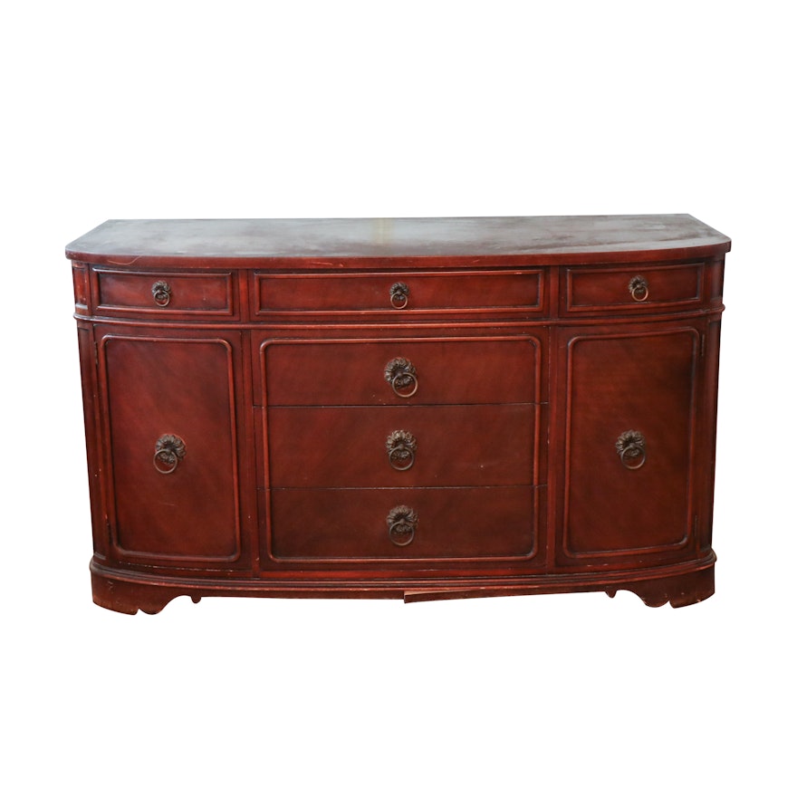 Drexel-Heritage Chest of Drawers with Cabinets, 20th Century