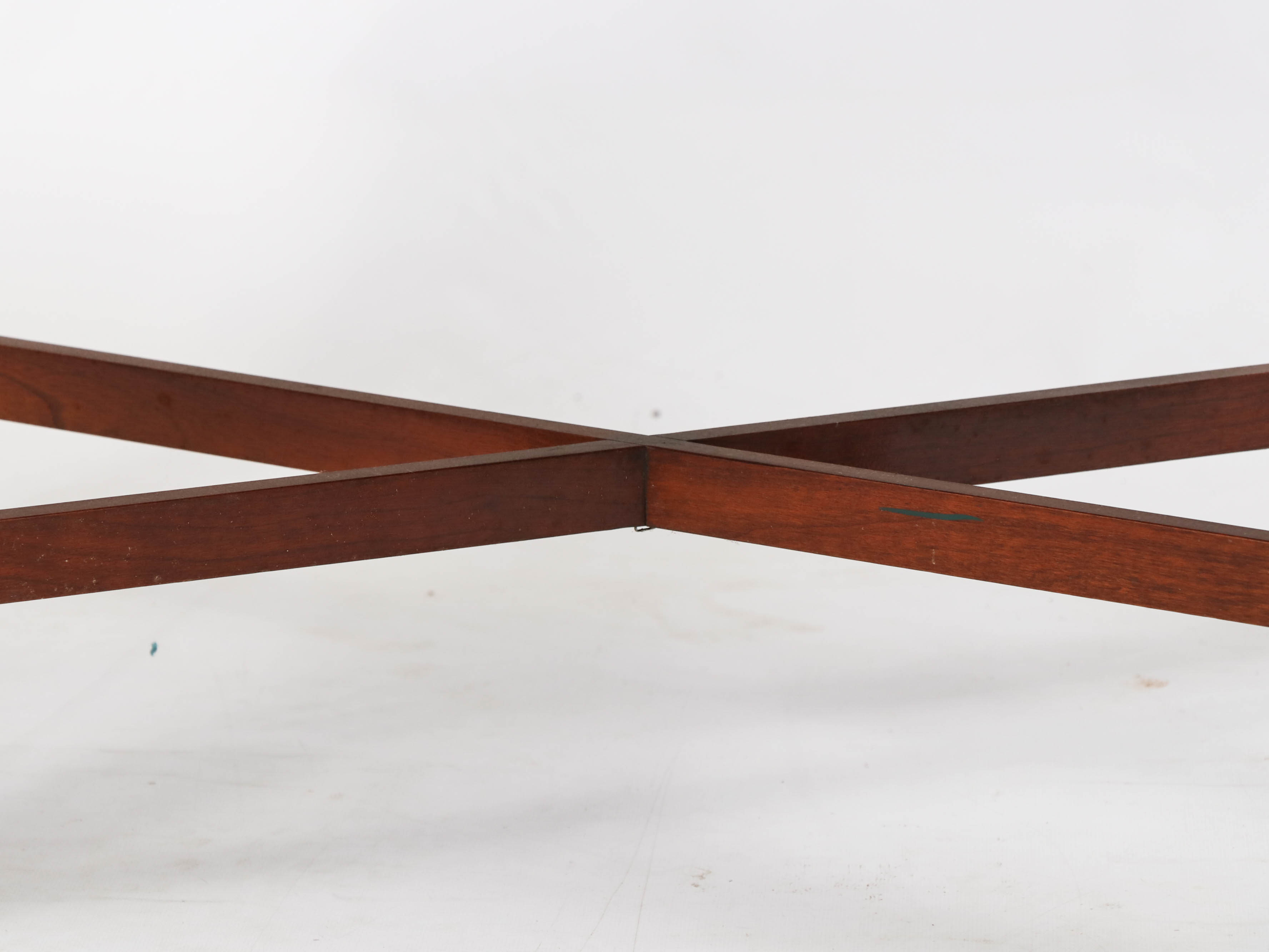 Chippendale Style Wood Butler's Tray Table, Late 20th Century