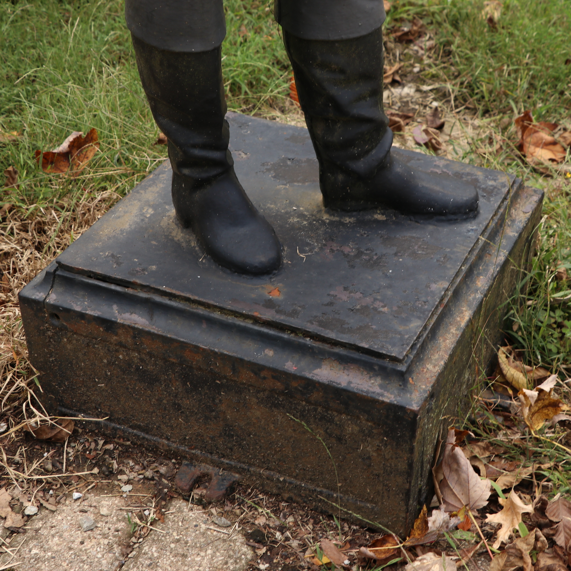 Cast Iron Lawn Jockey Statue, Early to Mid 20th Century