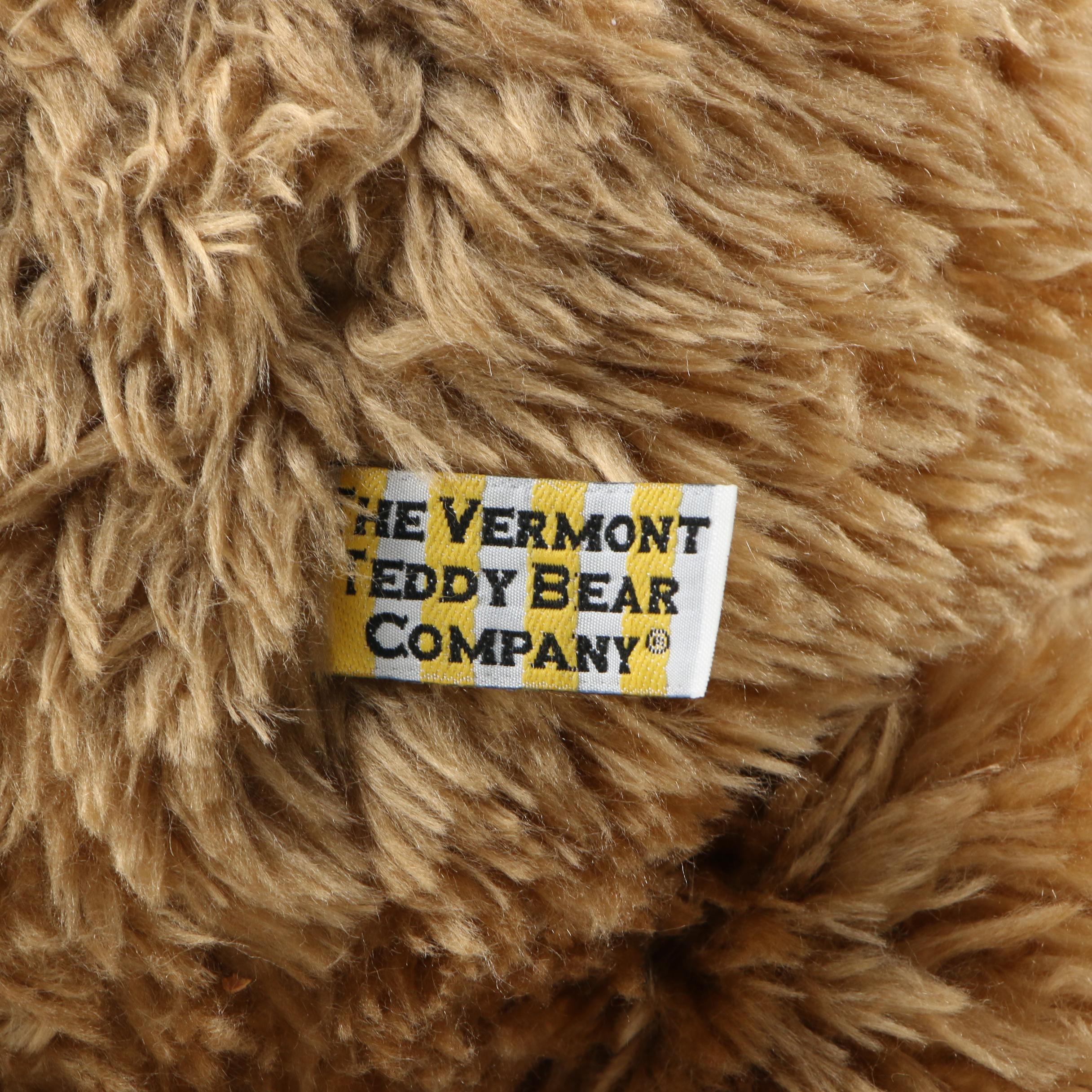 The Vermont Teddy Bear Company Stuffed Bears, Including "Birthday Suit" Bear
