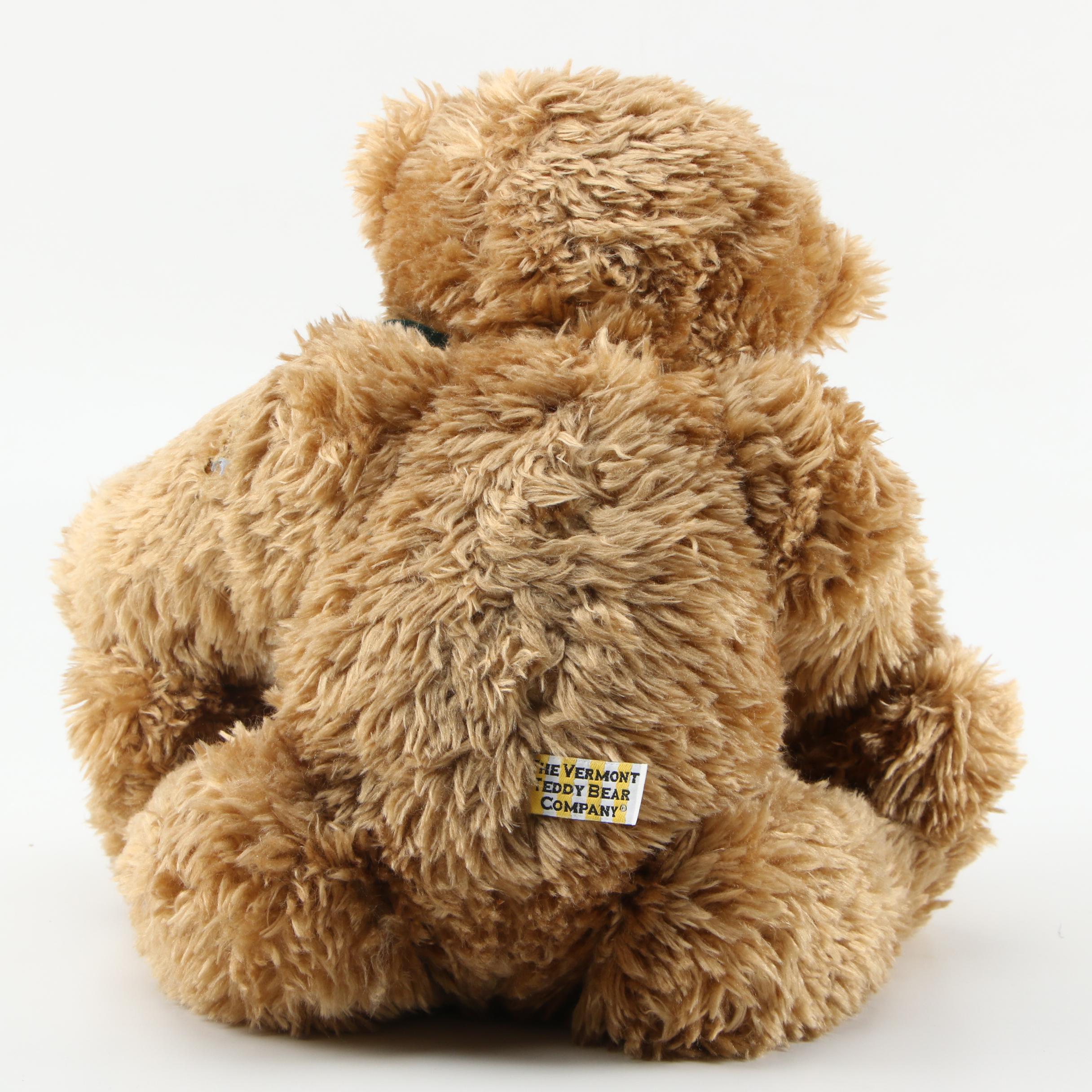 The Vermont Teddy Bear Company Stuffed Bears, Including "Birthday Suit" Bear