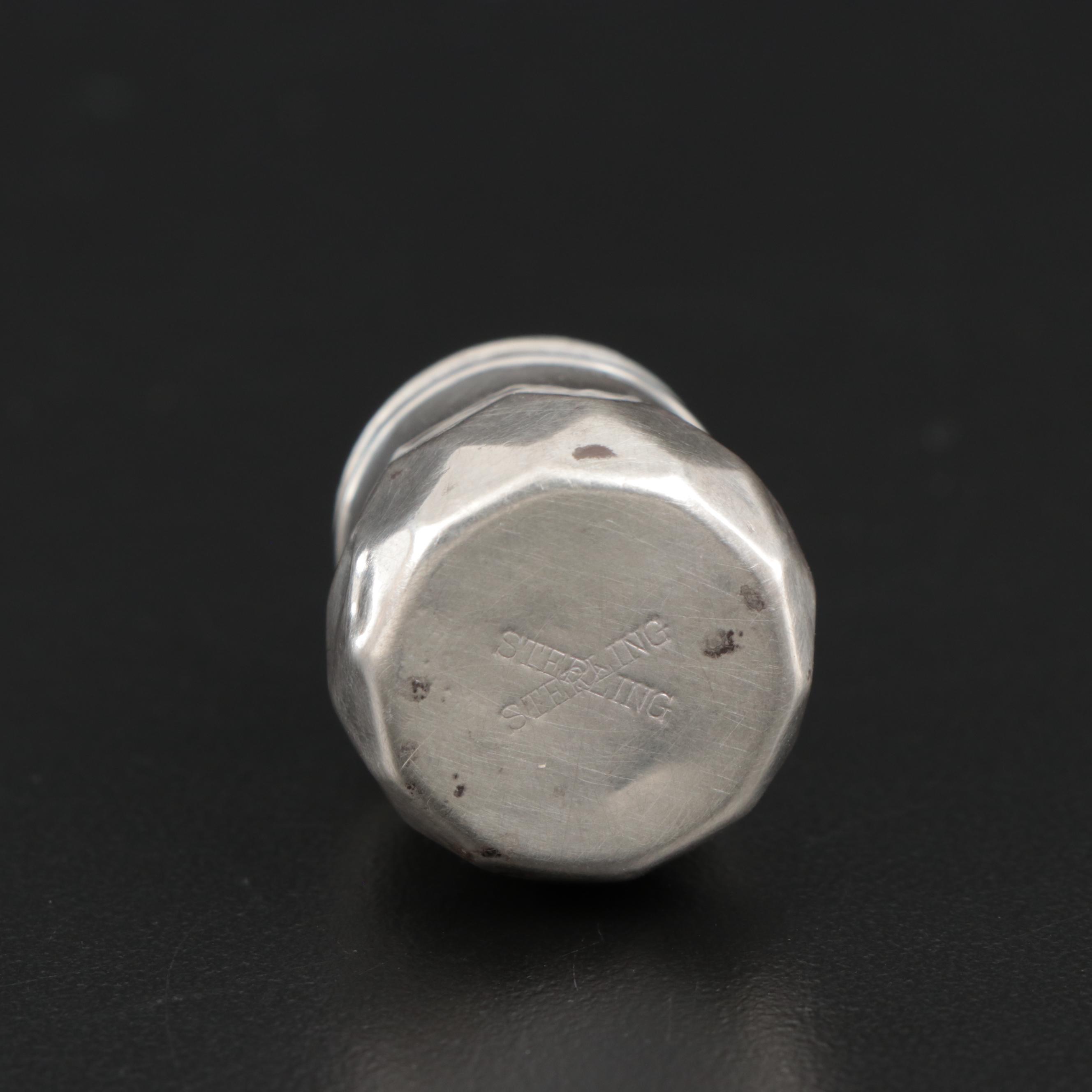 S. Kirk & Son Sterling Beverage Tags with Other Sterling Table Accessories