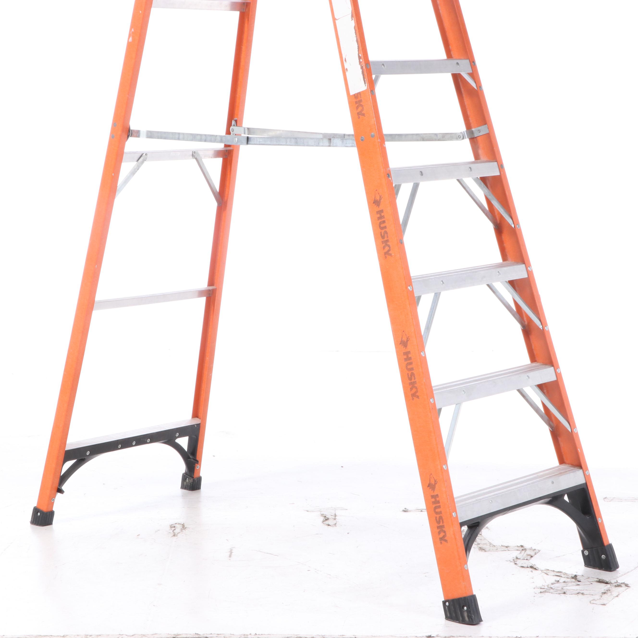 Husky 10ft. Folding Step Ladder