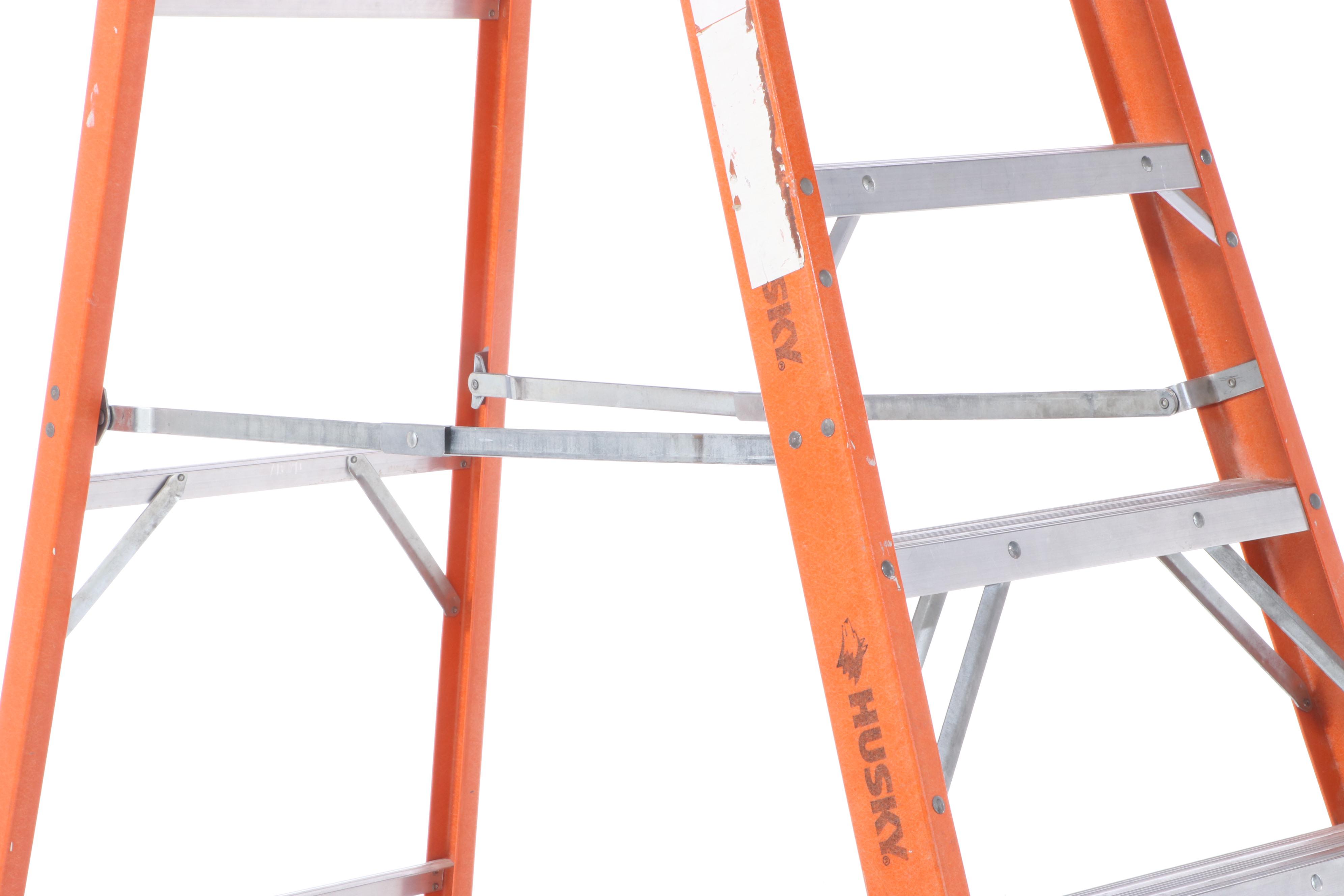 Husky 10ft. Folding Step Ladder