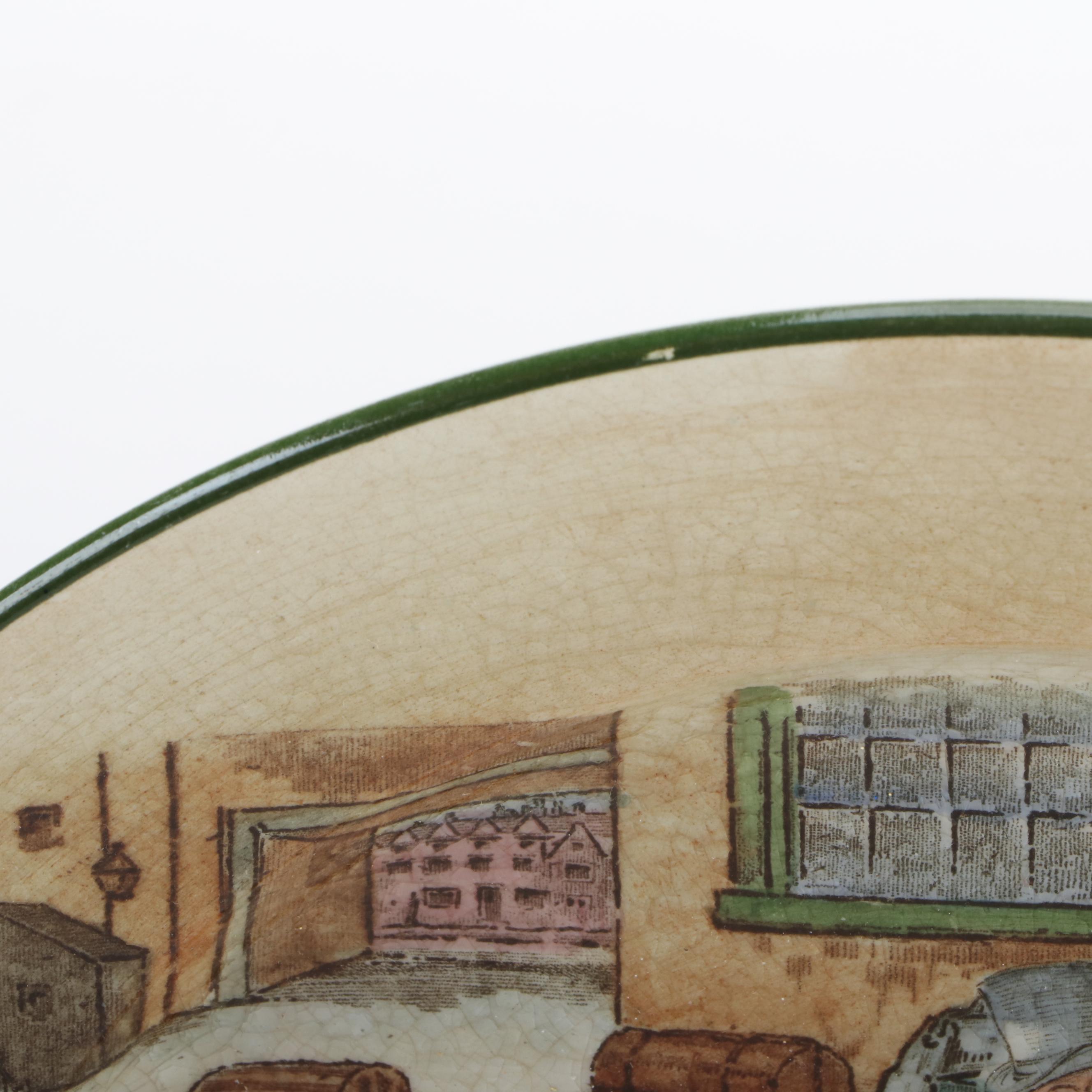 Royal Doulton Dickens Ware Plates, Early to Mid 20th Century