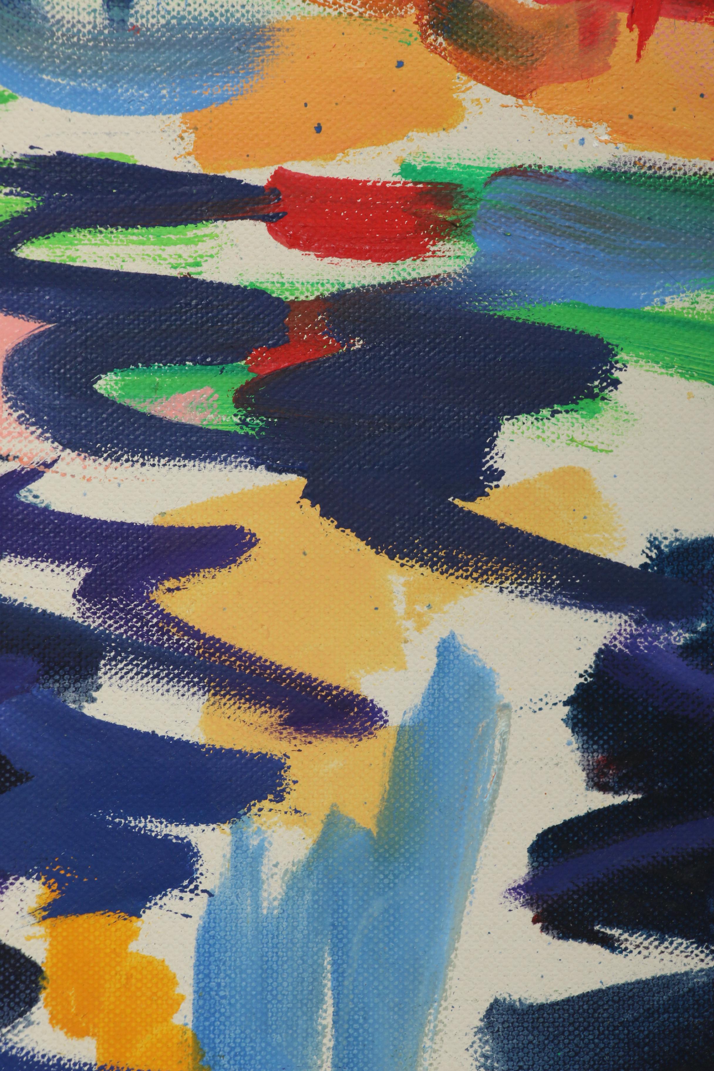 Jerald Mironov Abstract Oil Painting