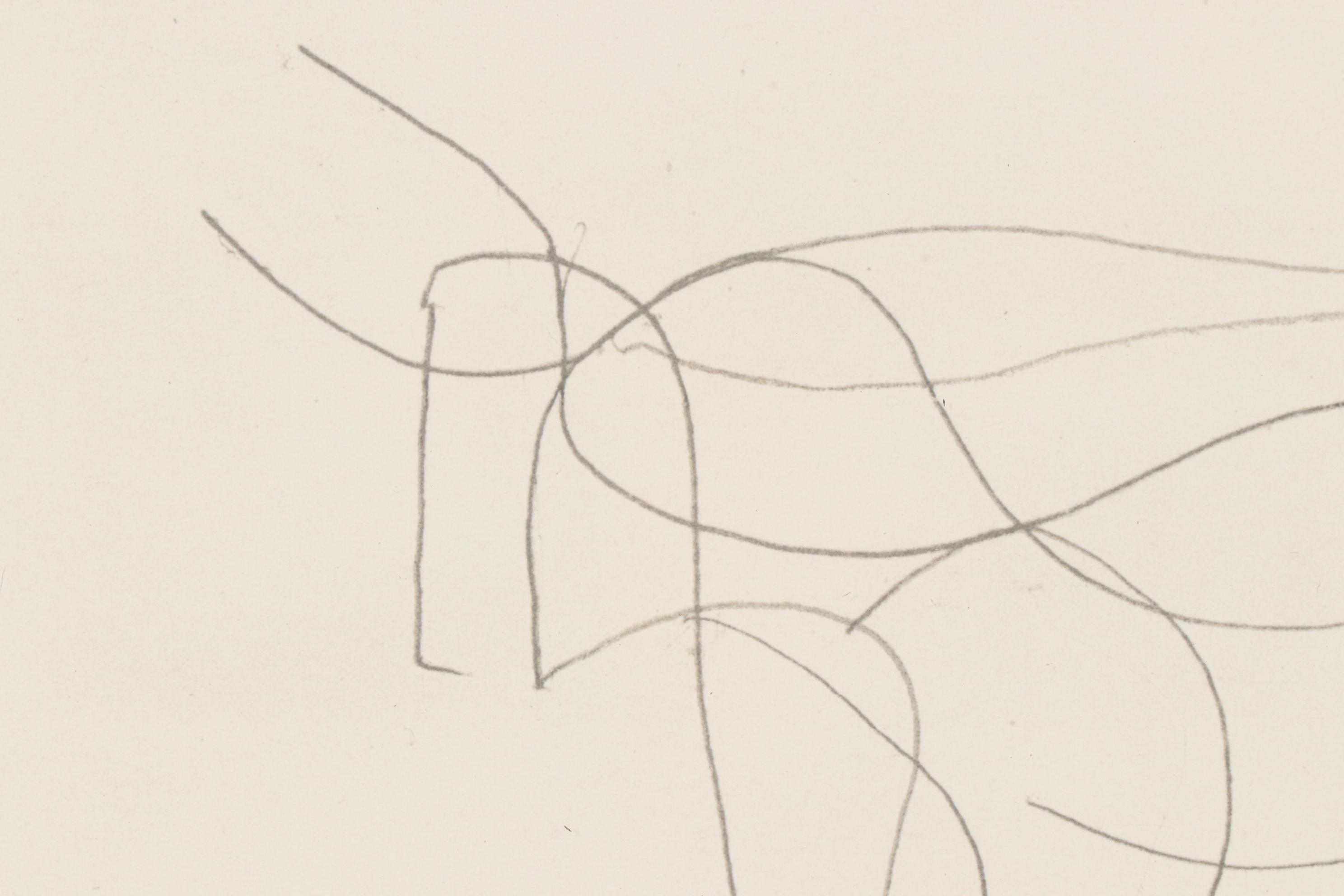 Pablo Picasso Lithograph from "Le Goût du Bonheur", 1970