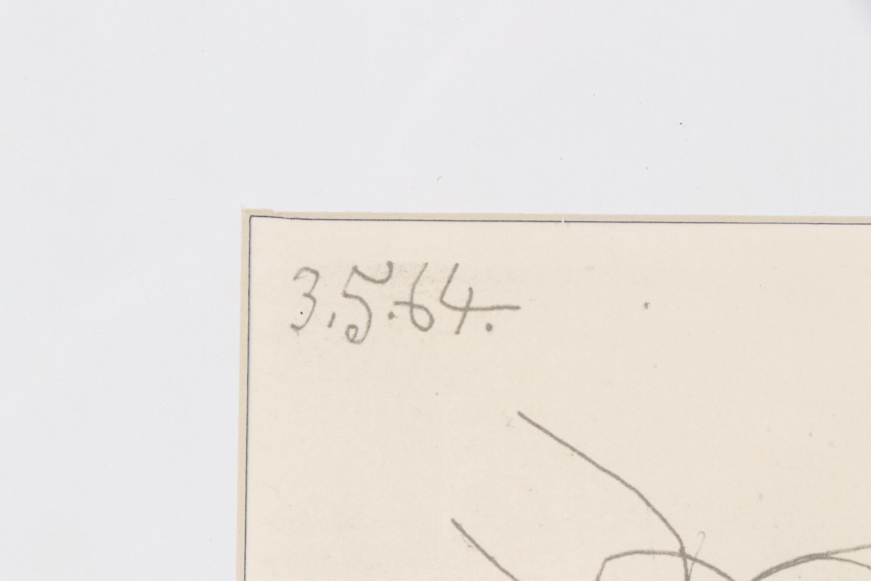 Pablo Picasso Lithograph from "Le Goût du Bonheur", 1970