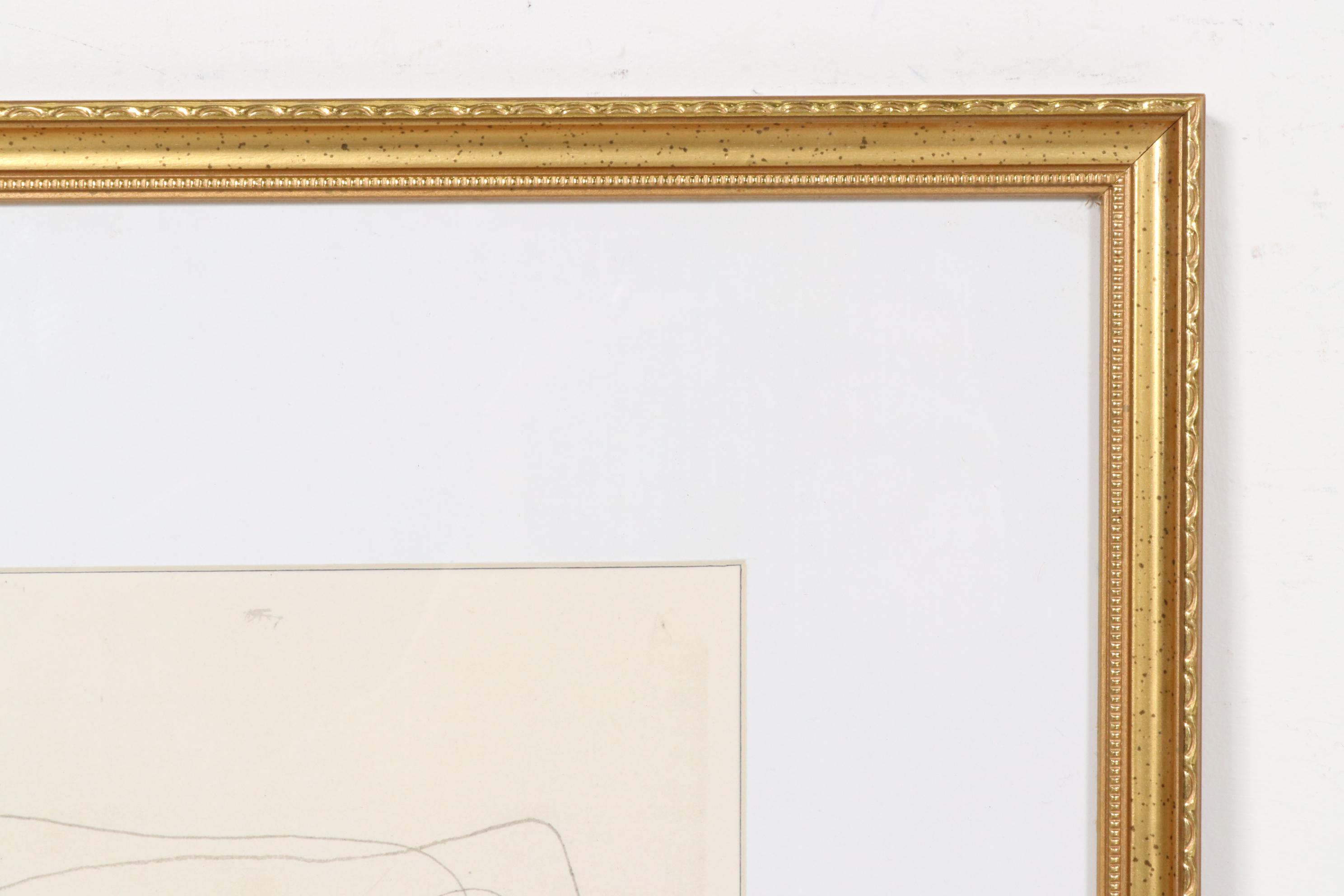 Pablo Picasso Lithograph from "Le Goût du Bonheur", 1970