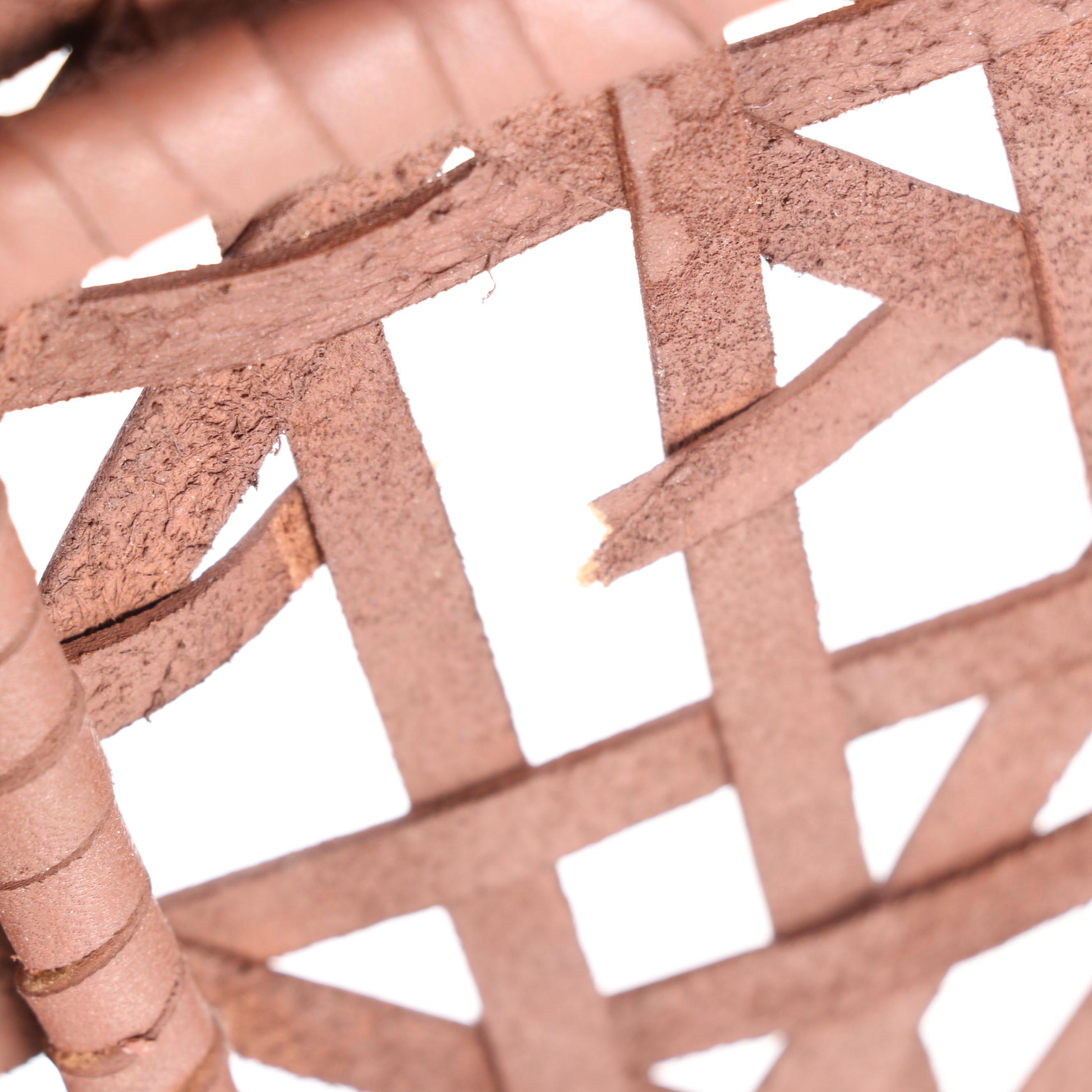 Safavieh Bandelier Woven Leather Arm Chairs