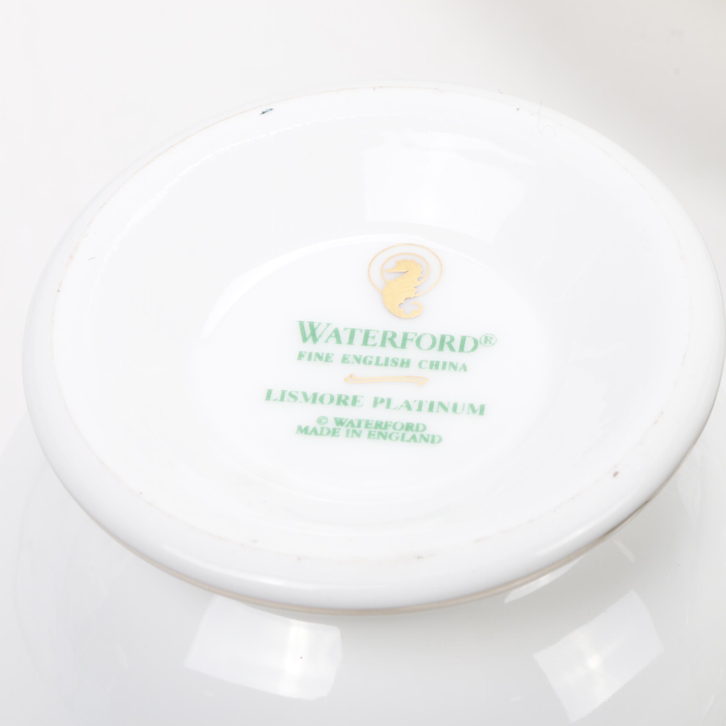 Waterford "Lismore Platinum" Porcelain Dinner and Serveware, 1998–2008